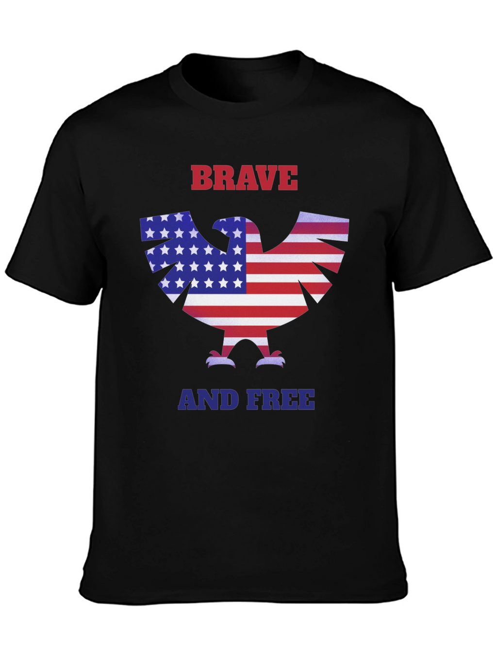 American Eagle Brave and Free Graphic T-Shirt