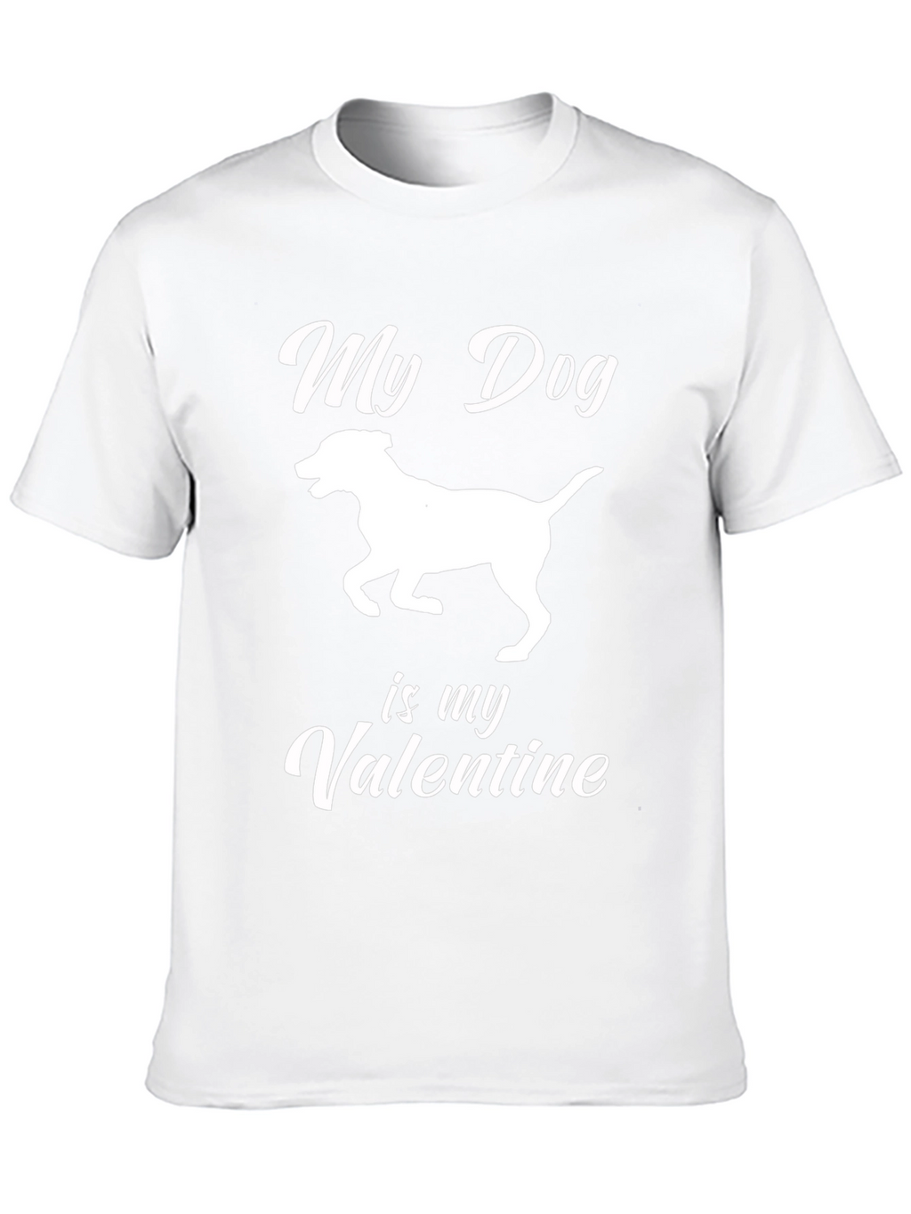 My Dog Is My Valentine Graphic Tee