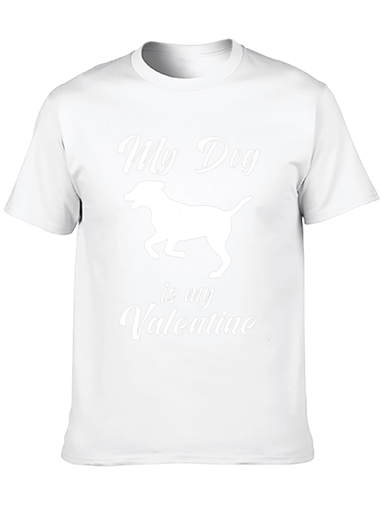 My Dog Is My Valentine Graphic Tee