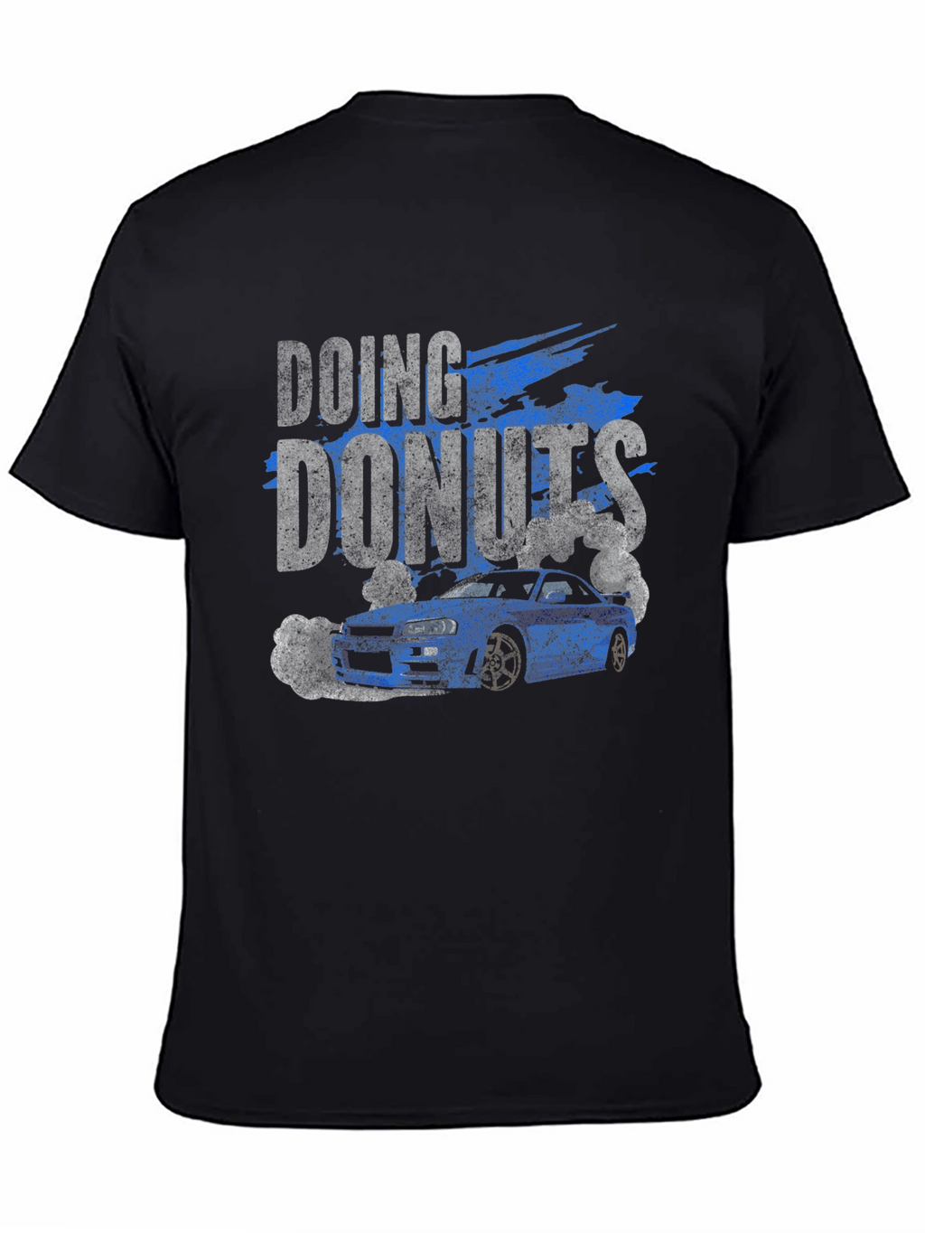 Doing Donuts Graphic T-Shirt - Black