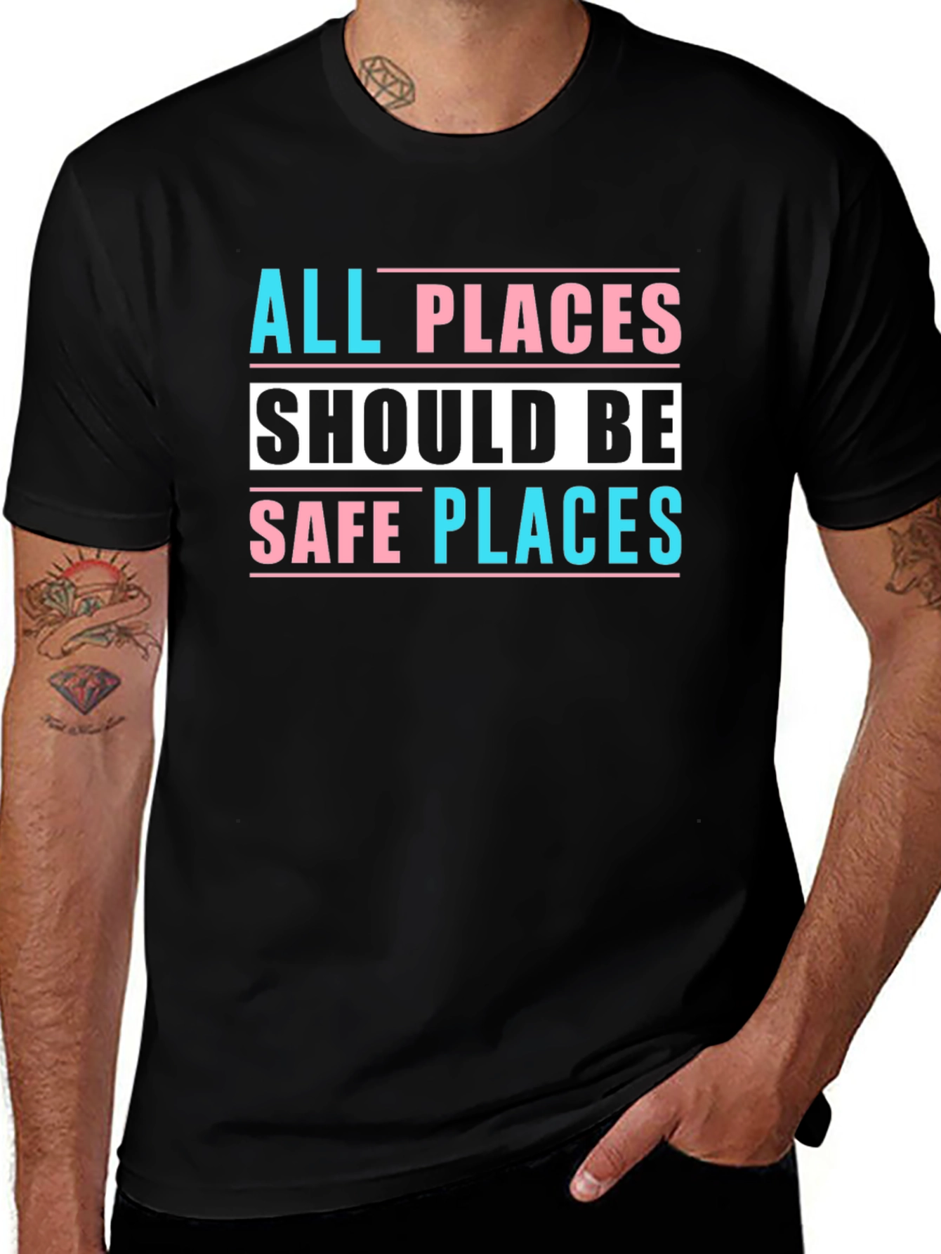 All Places Should Be Safe Places Tee