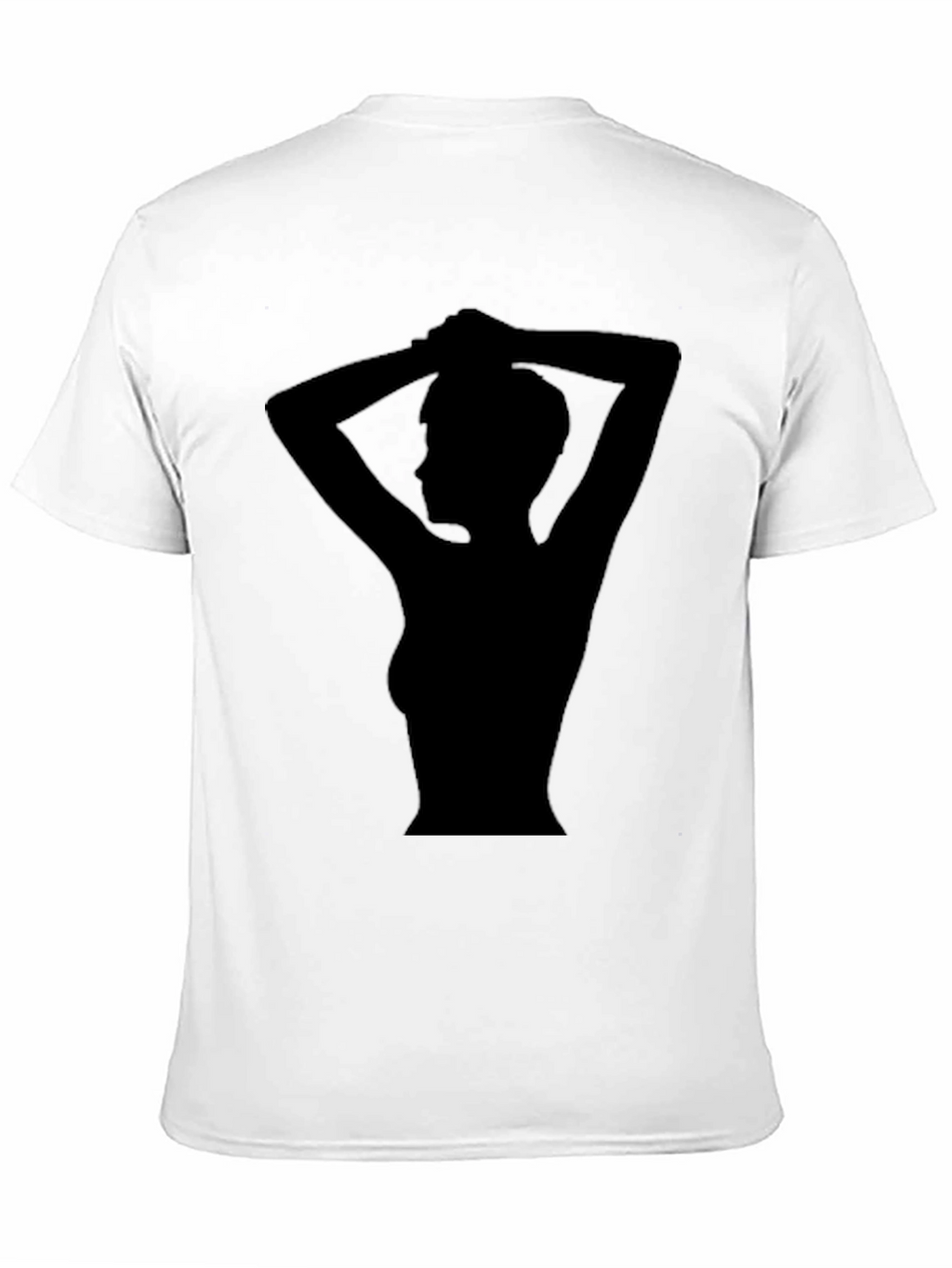 Silhouette Graphic Tee - Stylish Black T-Shirt
