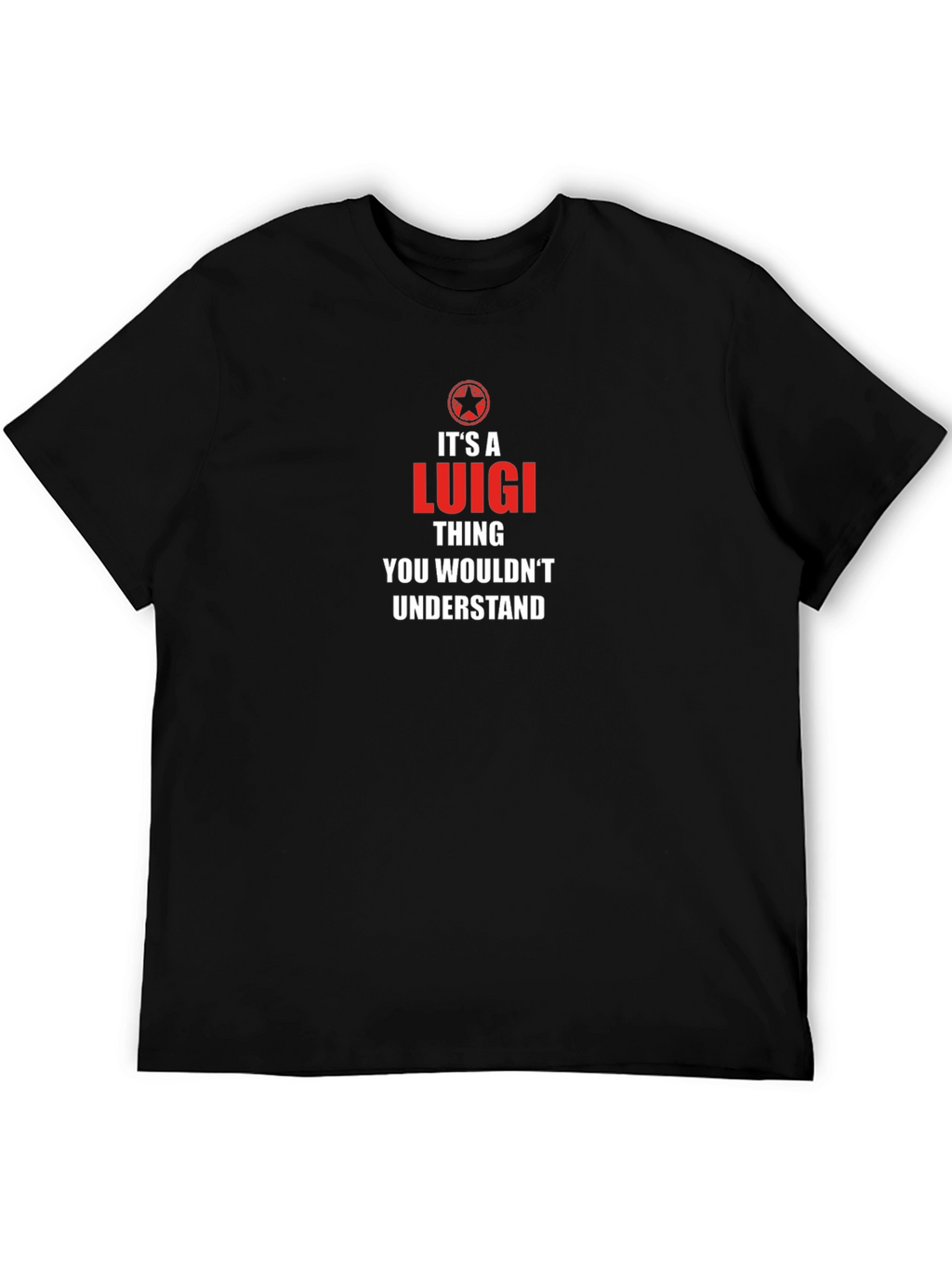 Its A Luigi Thing T-Shirt - Funny Graphic Tee