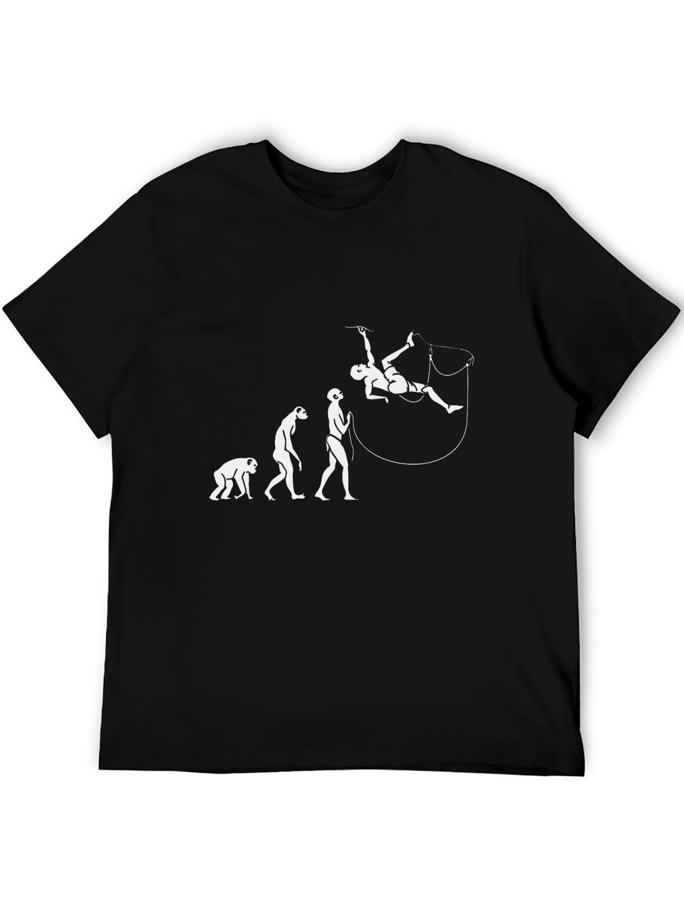 Evolution of Aerialist T-Shirt - Black Graphic Tee