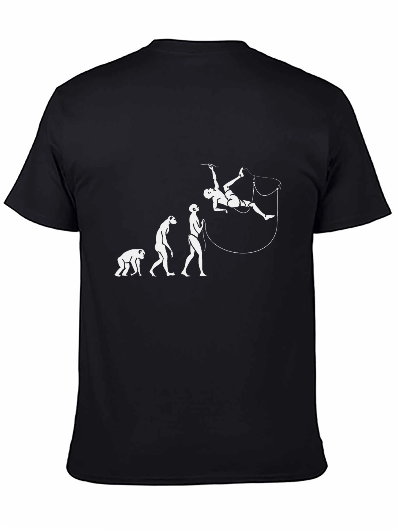 Evolution of Aerialist T-Shirt - Black Graphic Tee