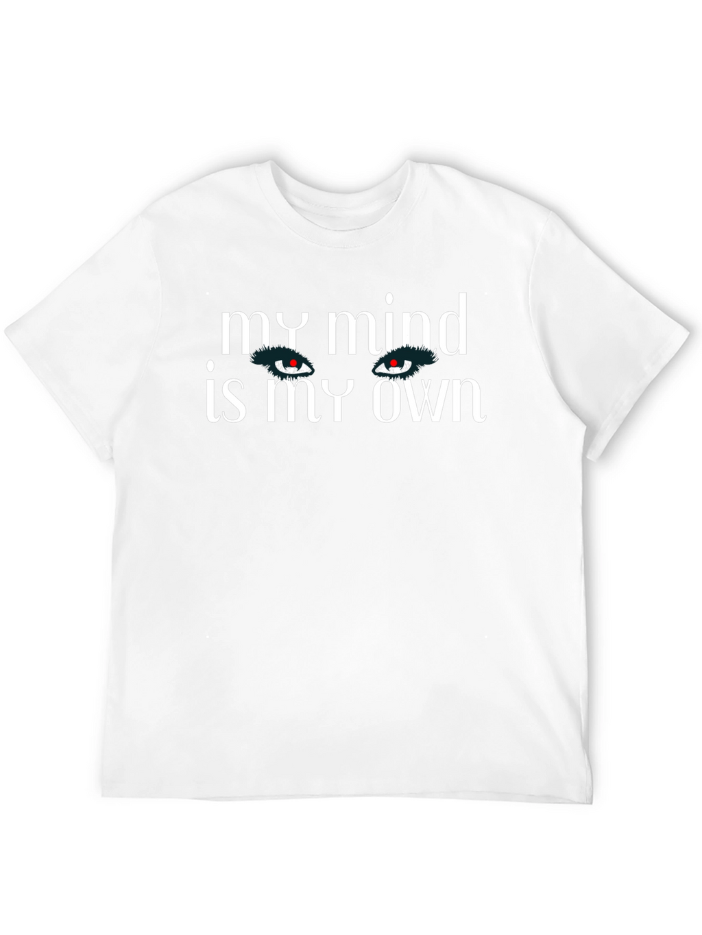 My Mind Is My Own Graphic Tee - Black