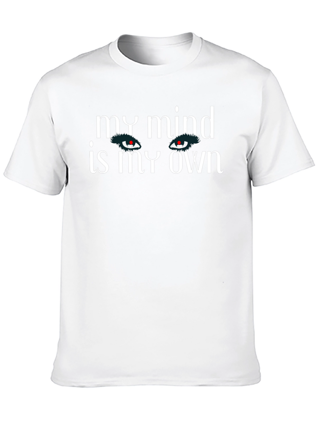 My Mind Is My Own Graphic Tee - Black