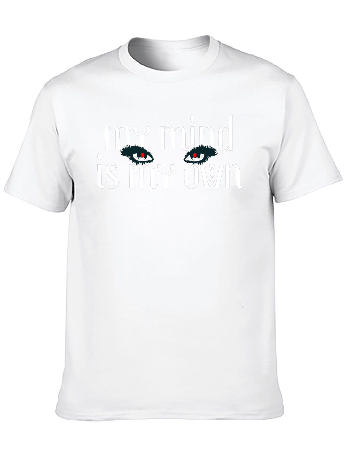 My Mind Is My Own Graphic Tee - Black