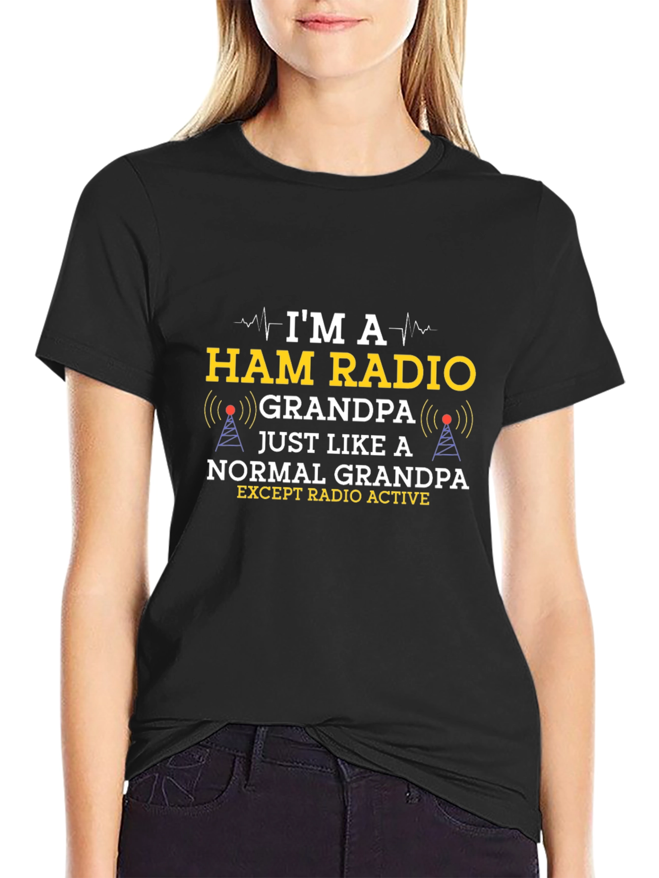 Ham Radio Grandpa Novelty T-Shirt
