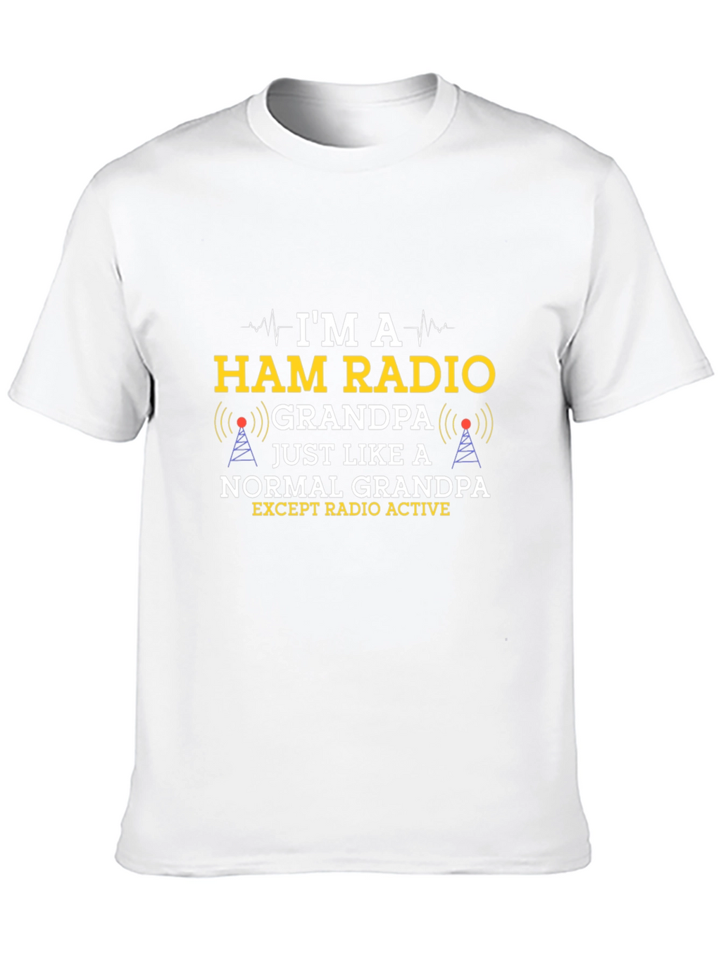 Ham Radio Grandpa Novelty T-Shirt
