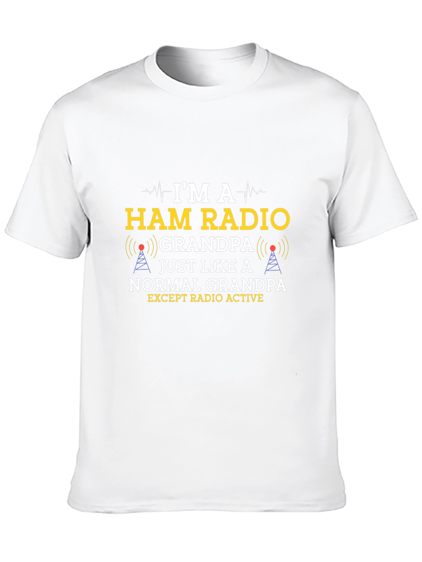 Ham Radio Grandpa Novelty T-Shirt