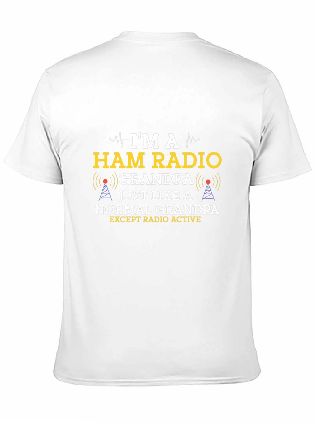 Ham Radio Grandpa Novelty T-Shirt