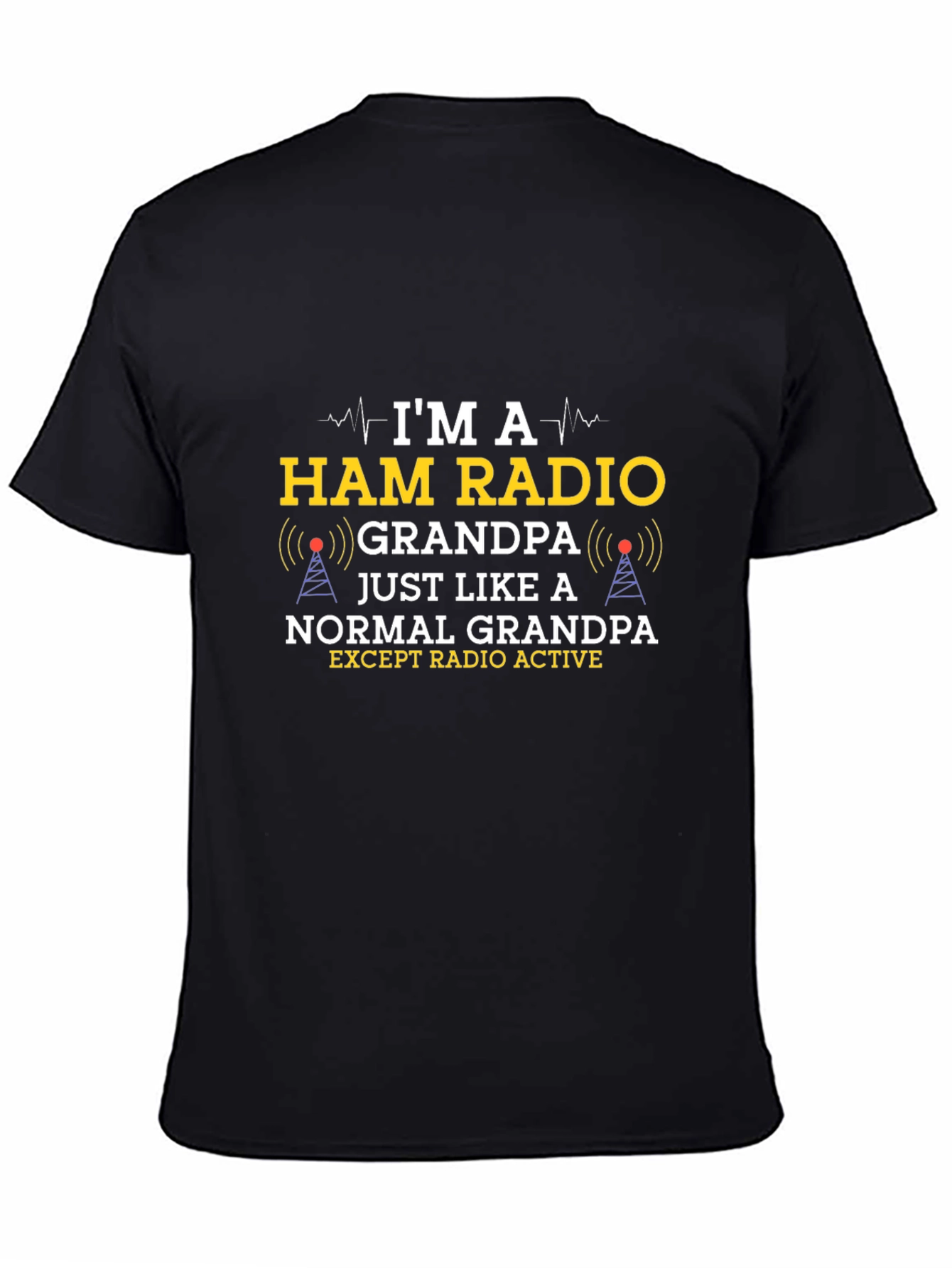 Ham Radio Grandpa Novelty T-Shirt