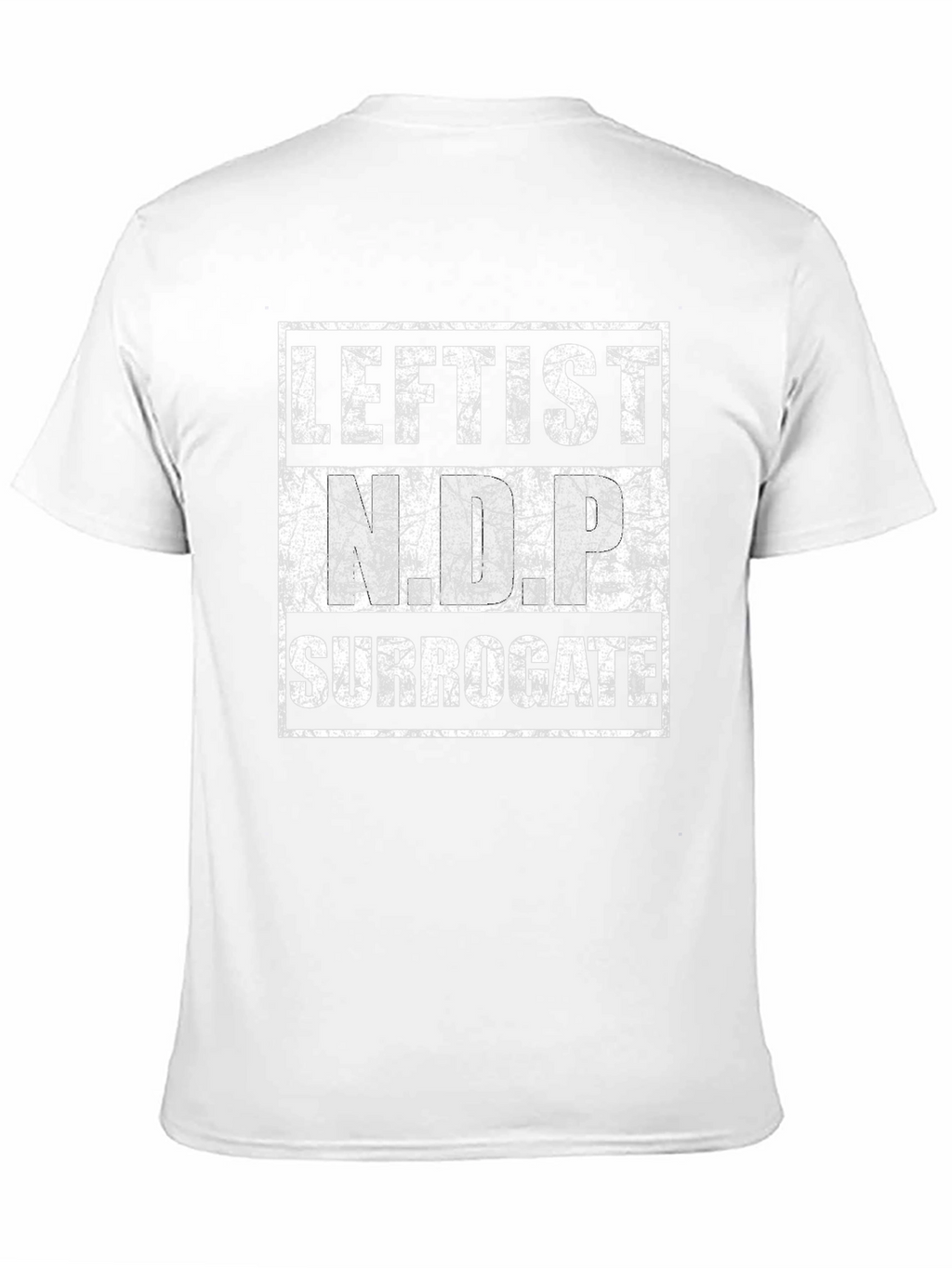 Leftist Surrogate Graphic T-Shirt - Black