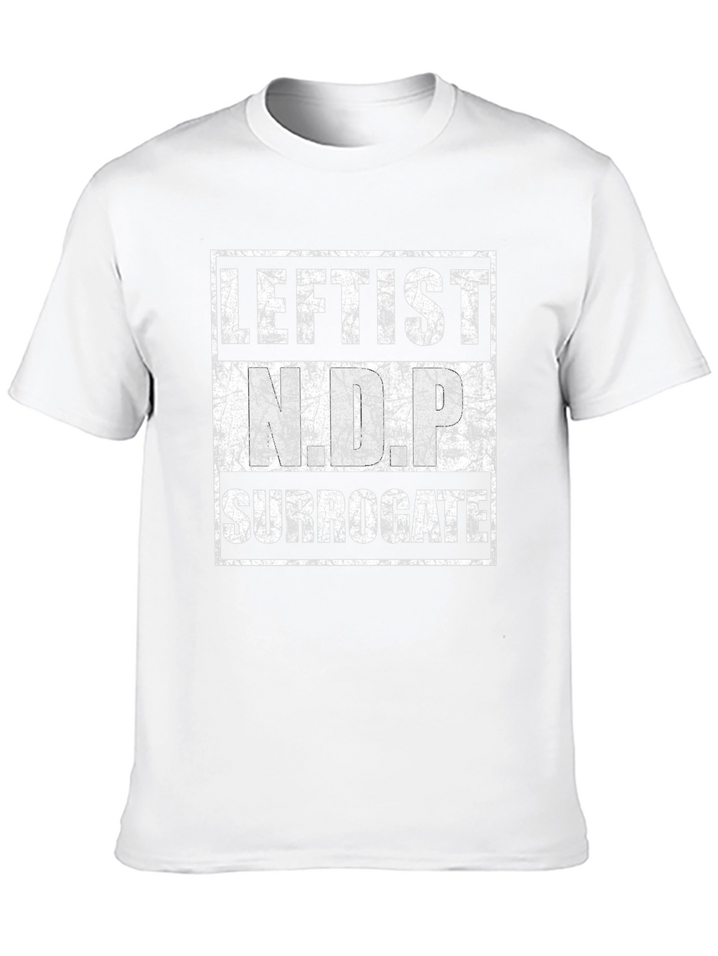 Leftist Surrogate Graphic T-Shirt - Black