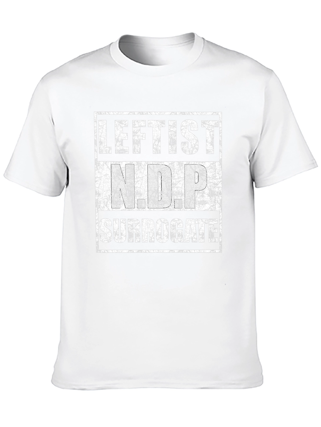 Leftist Surrogate Graphic T-Shirt - Black