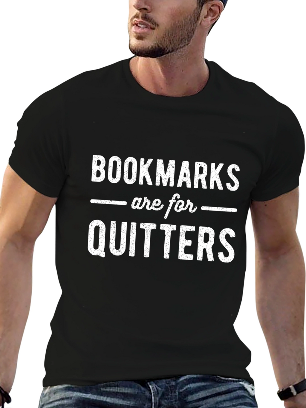 Bookmarks are for Quitters Graphic Tee