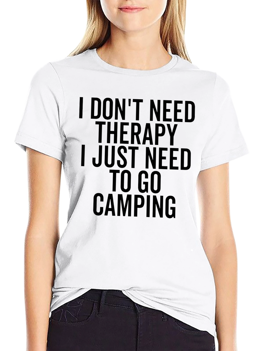 Camping Therapy Tee
