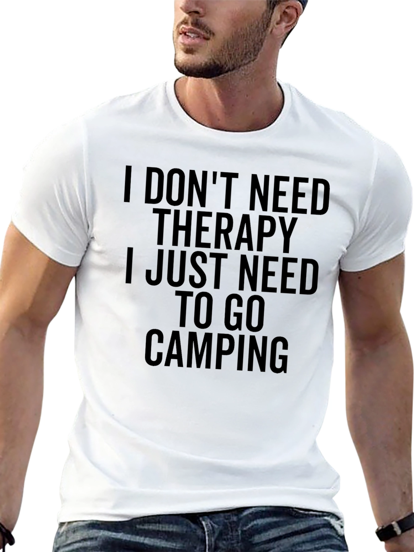 Camping Therapy Tee
