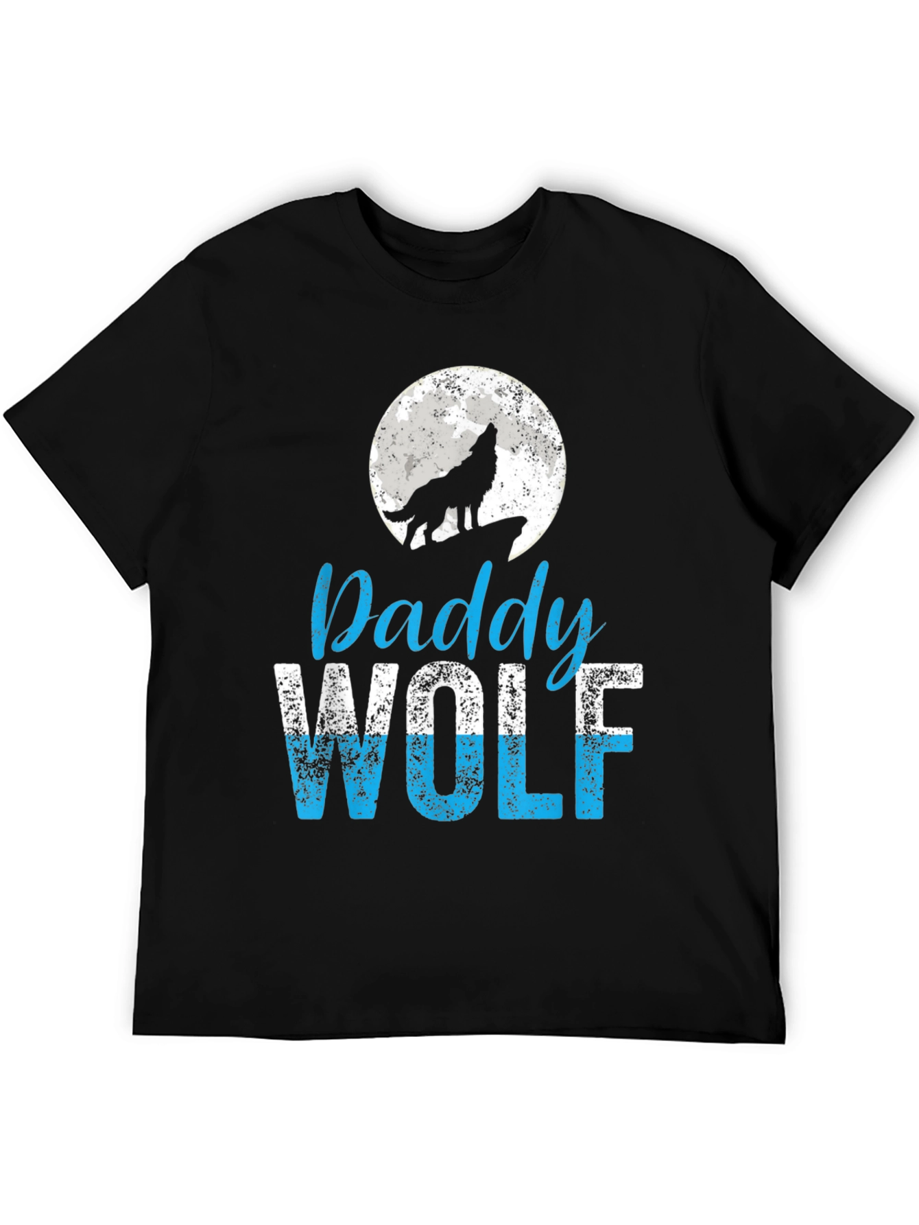 Daddy Wolf T-Shirt - Lunar Howl Design