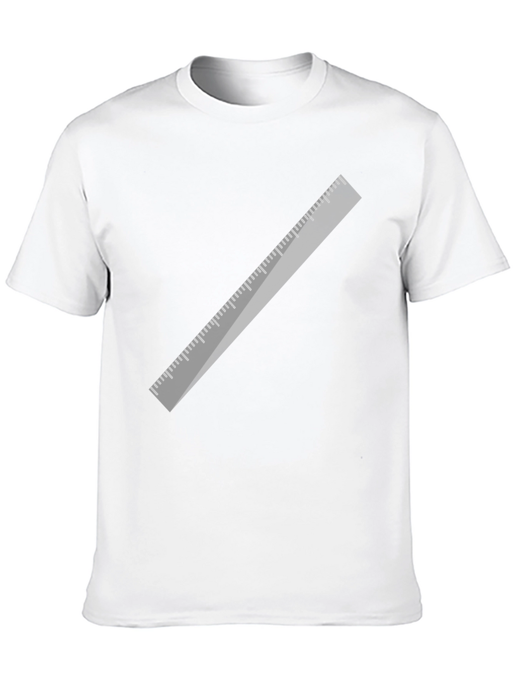 Ruler Graphic Tee - Mens Black T-Shirt