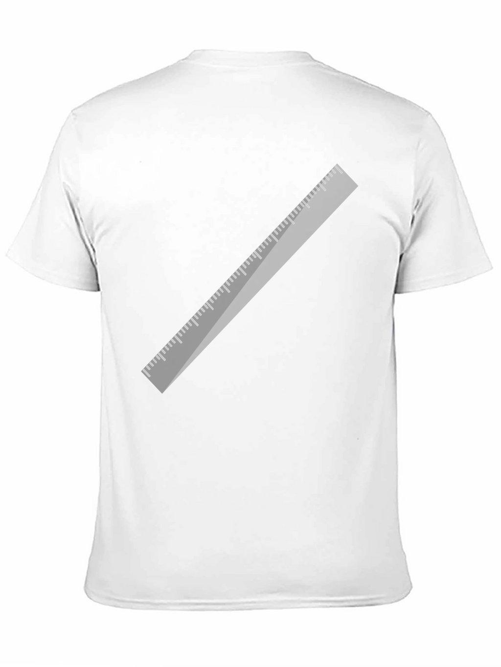 Ruler Graphic Tee - Mens Black T-Shirt