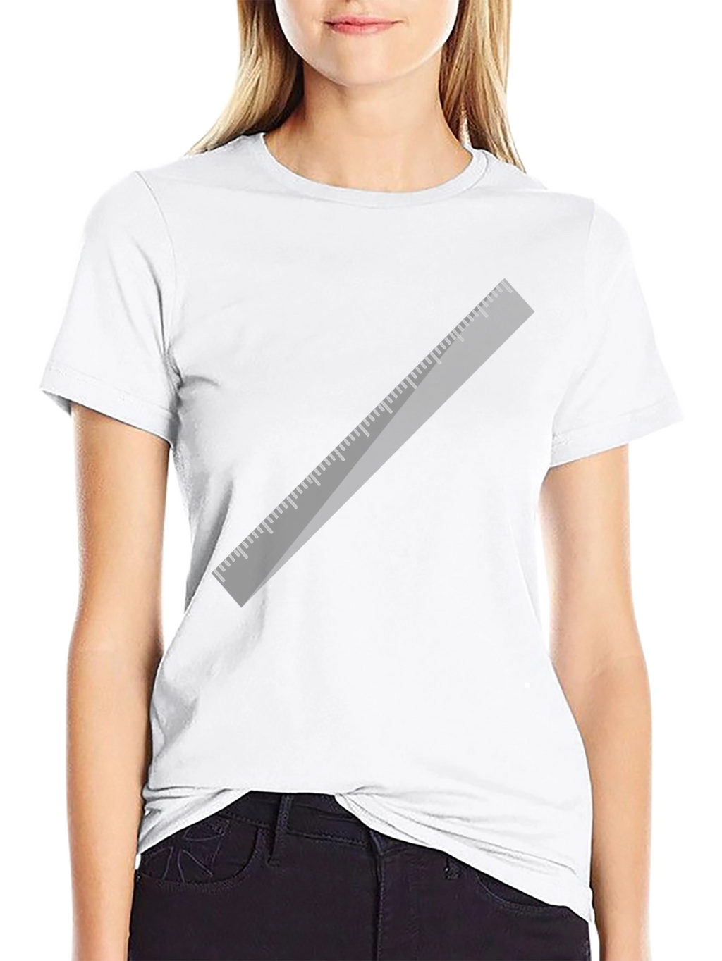 Ruler Graphic Tee - Mens Black T-Shirt