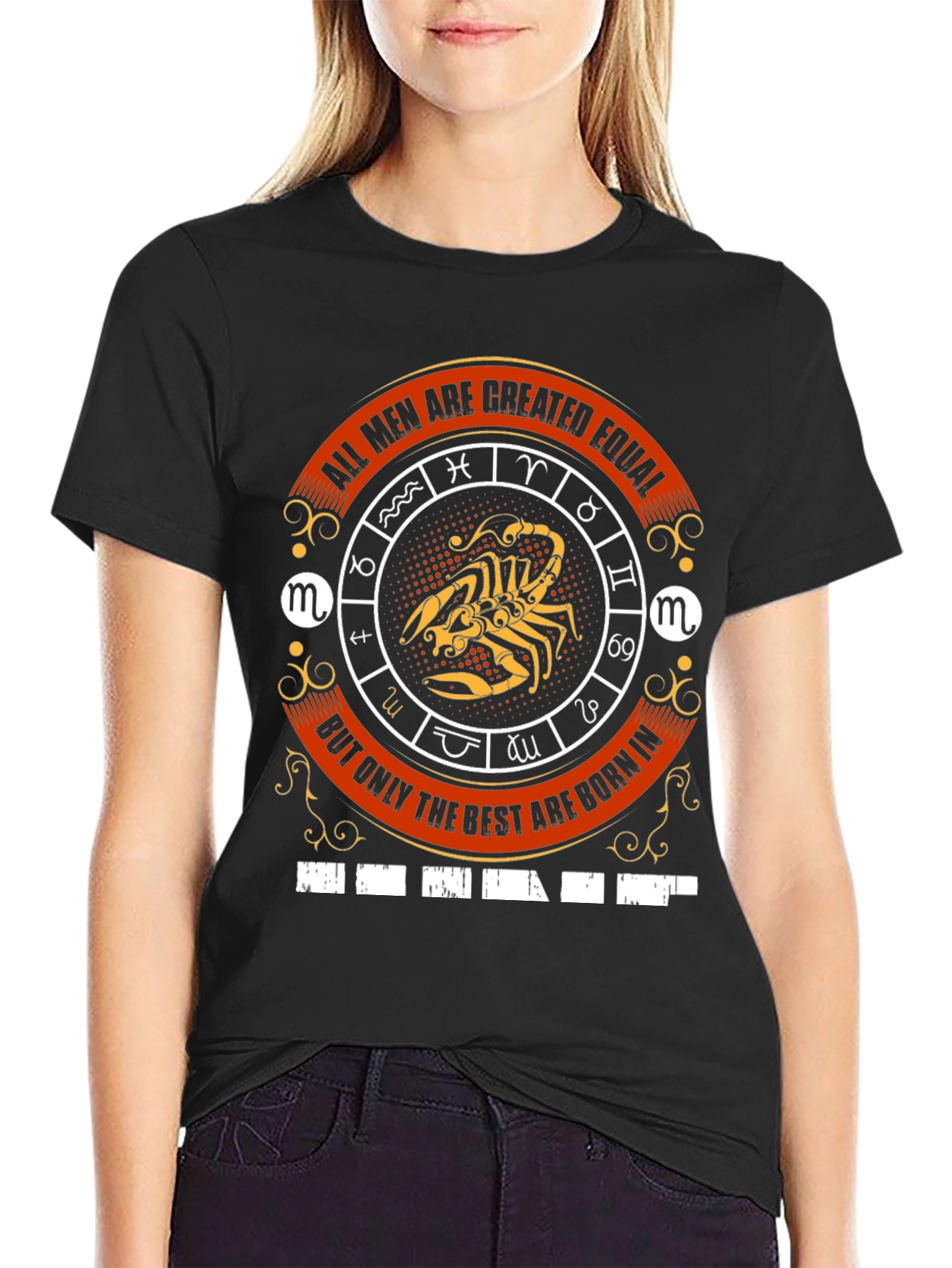 Scorpio Zodiac T-Shirt: Best Men Born in Scorpio