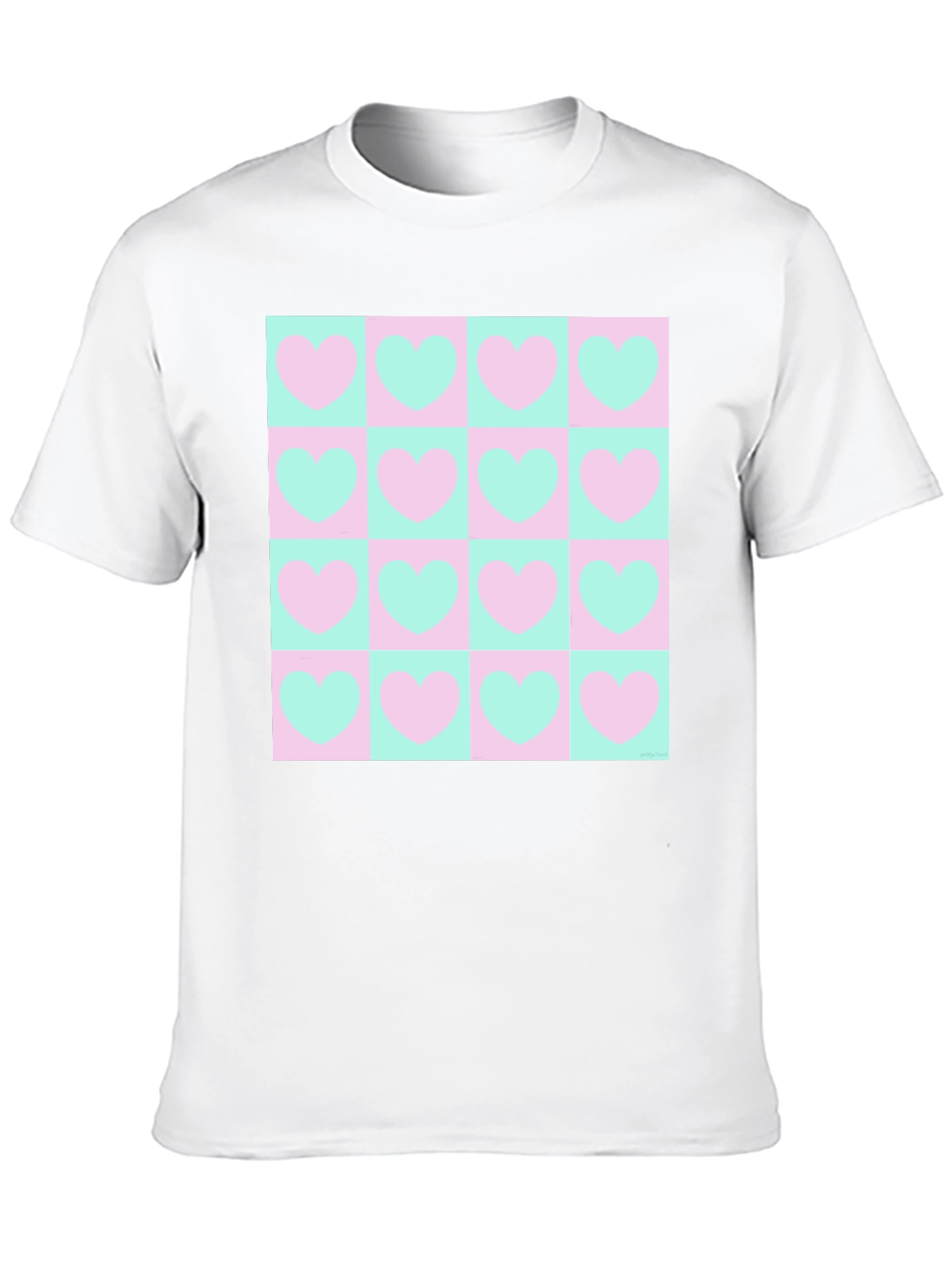 Heart Pattern Tee