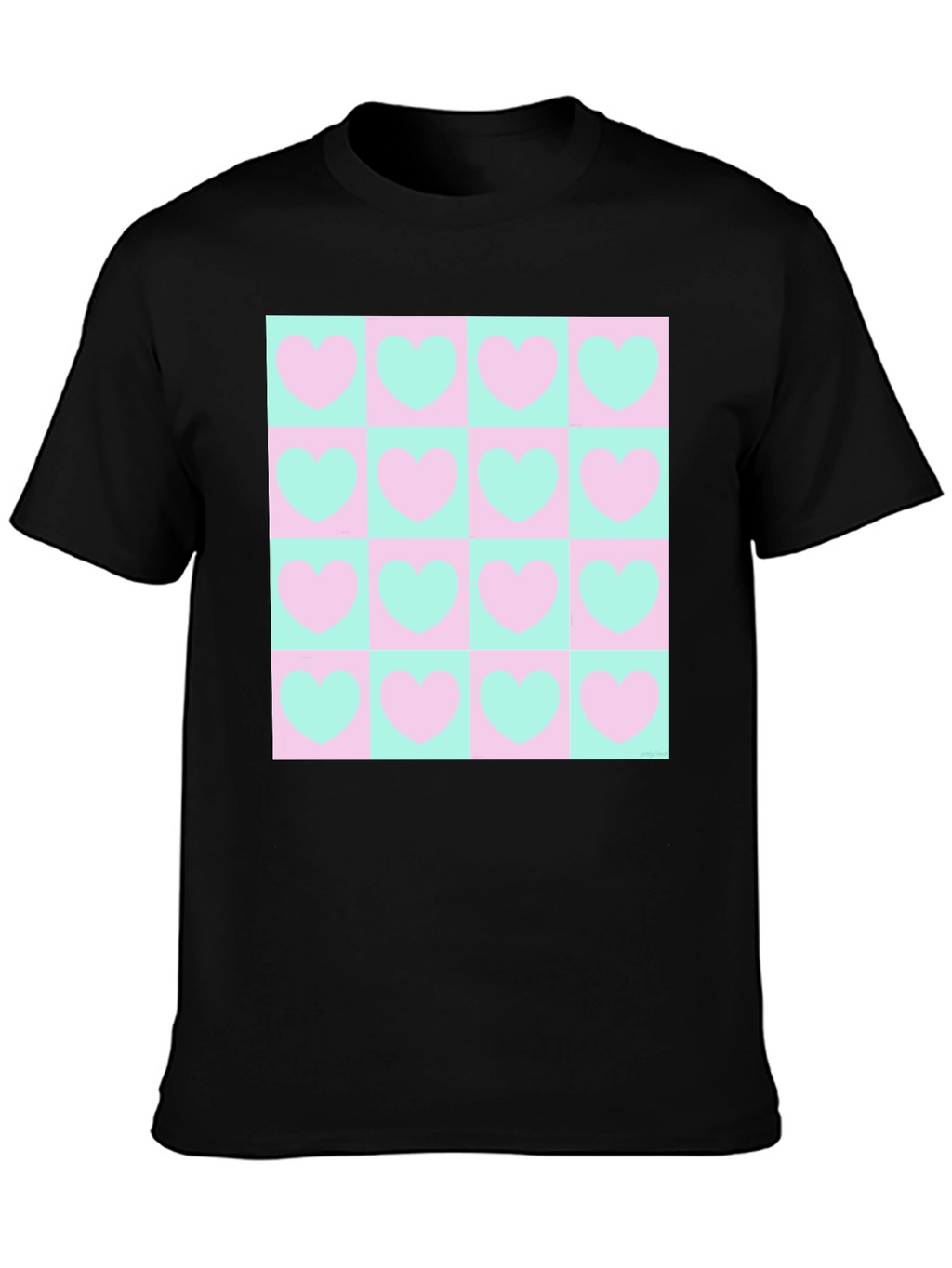 Heart Pattern Tee