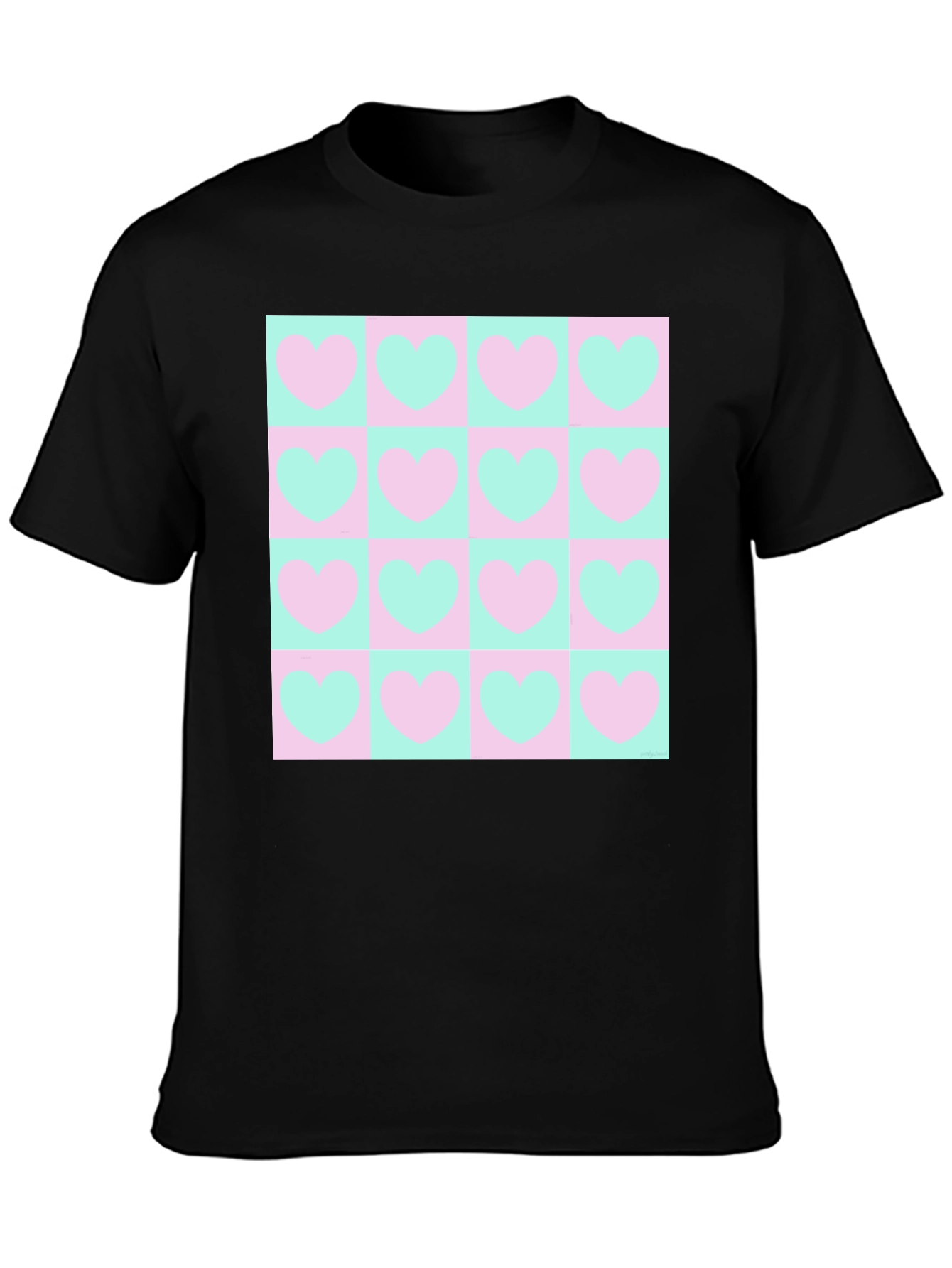 Heart Pattern Tee