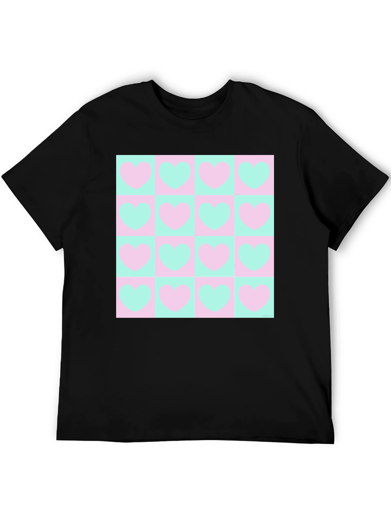 Heart Pattern Tee