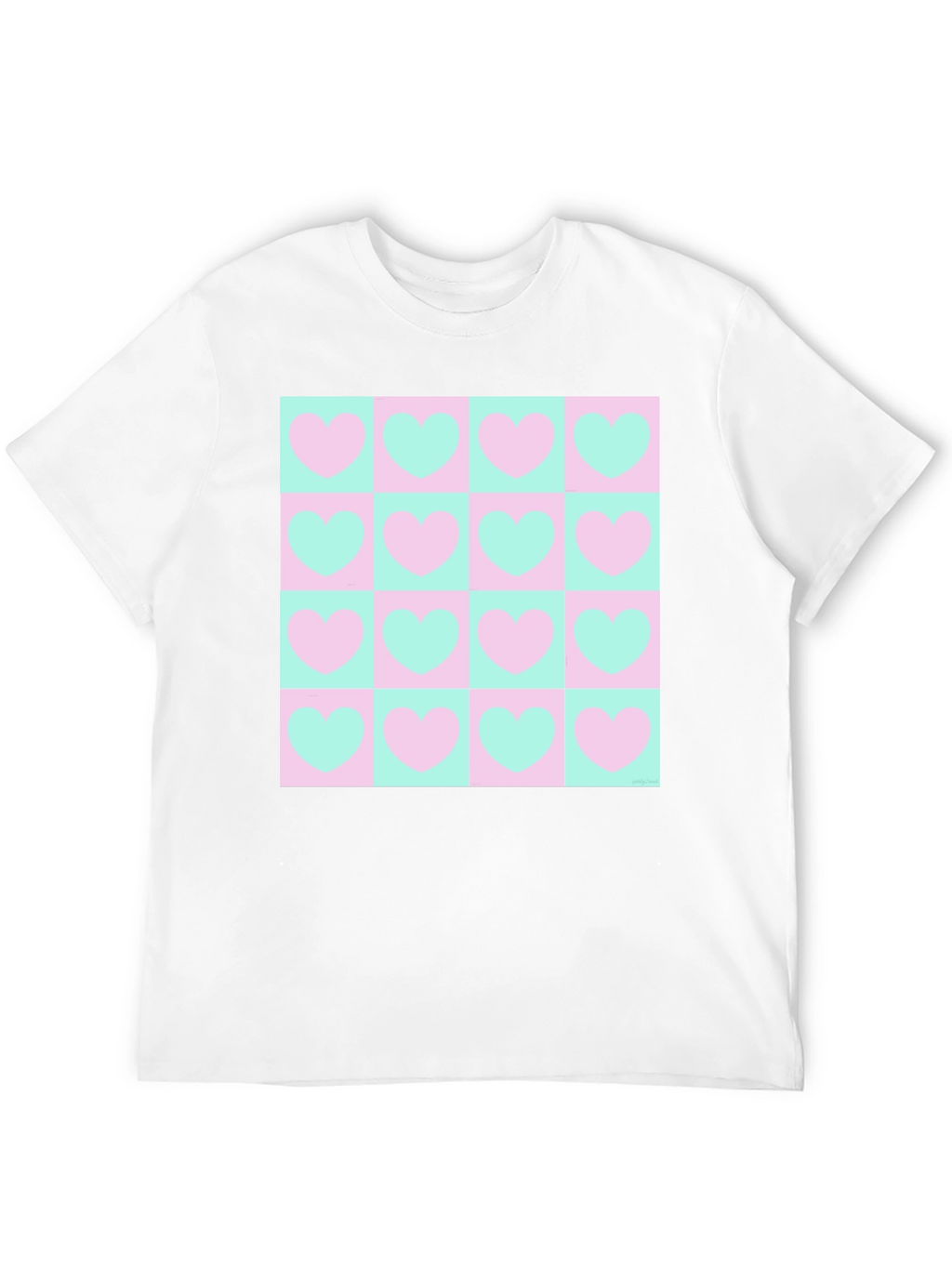 Heart Pattern Tee