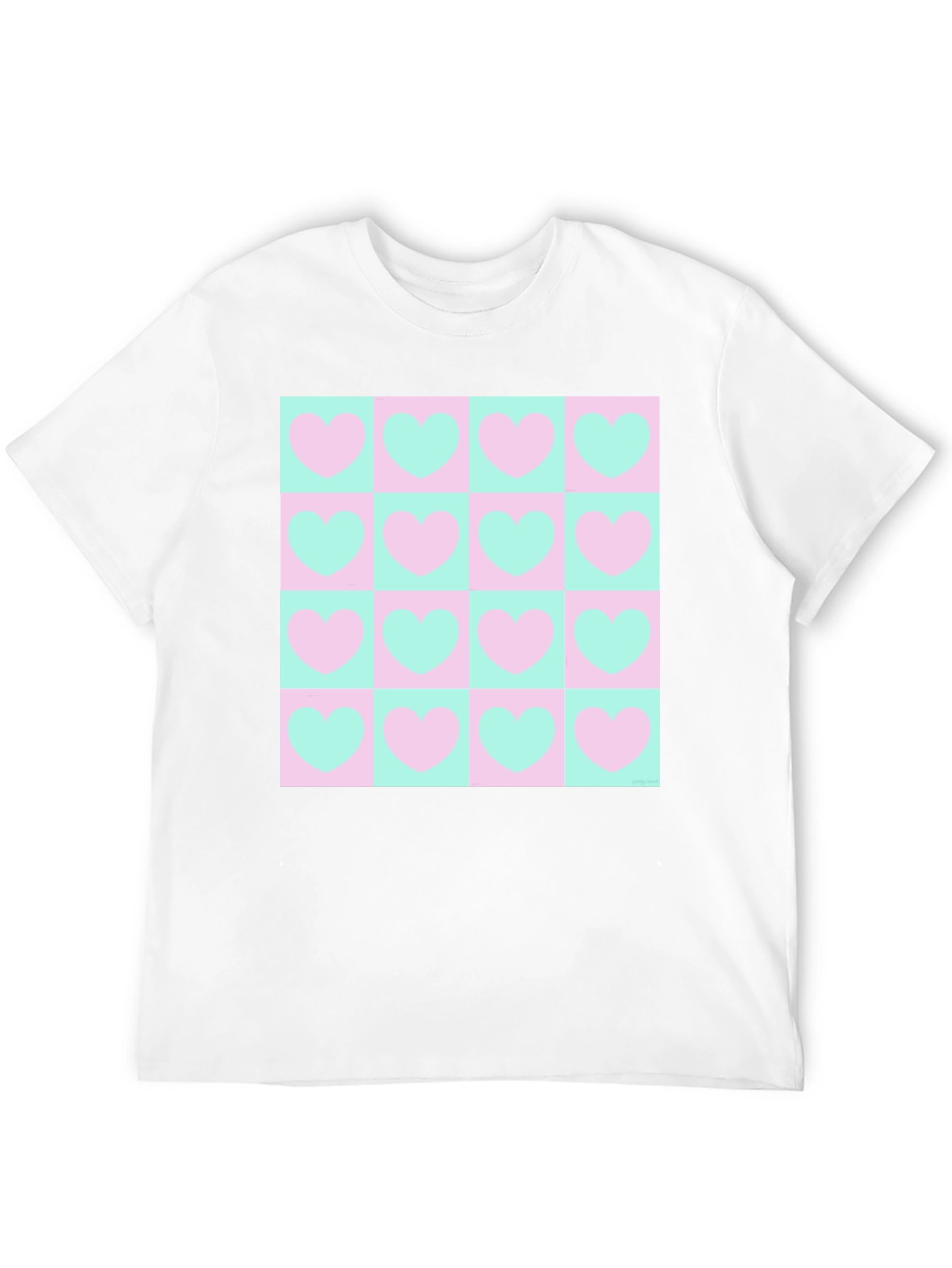 Heart Pattern Tee