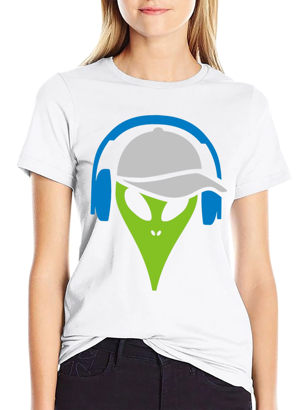 Alien DJ Graphic Tee - Cool Casual Style