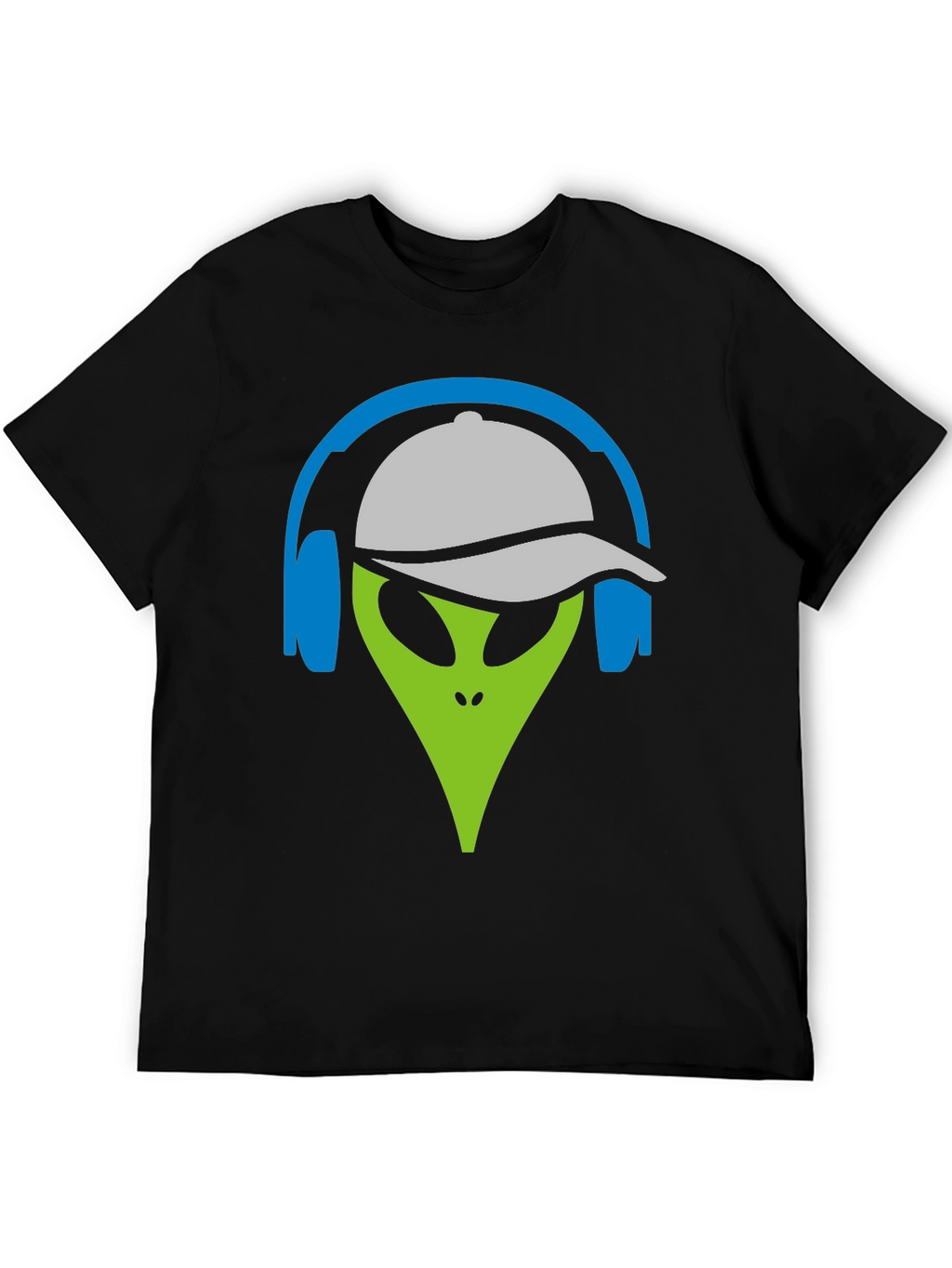 Alien DJ Graphic Tee - Cool Casual Style