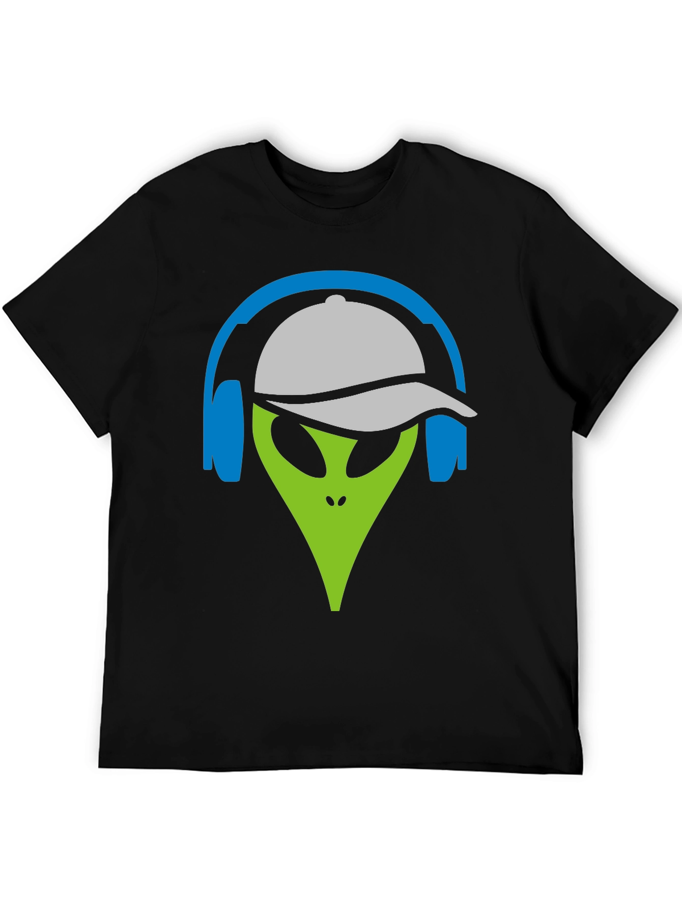Alien DJ Graphic Tee - Cool Casual Style