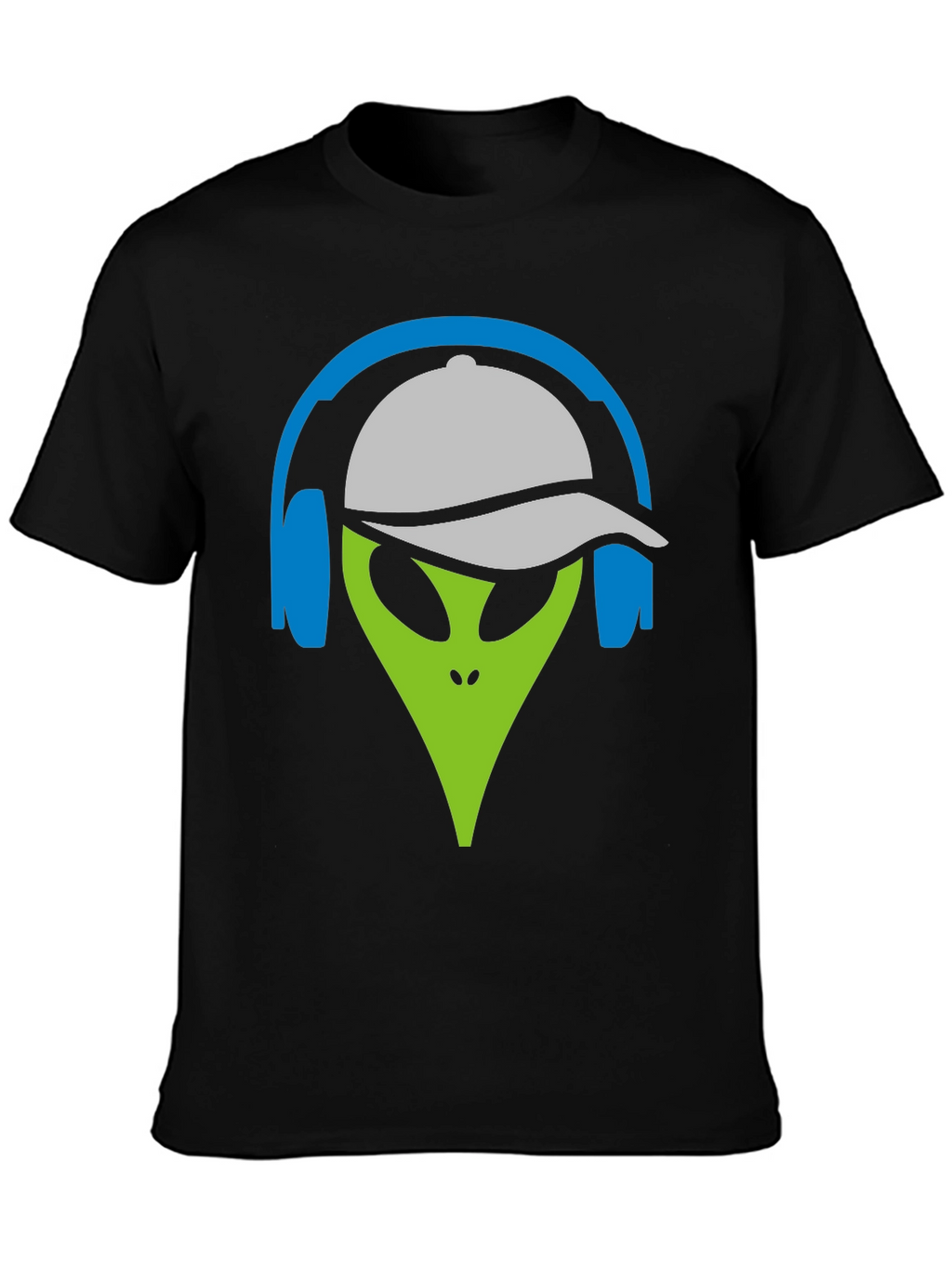Alien DJ Graphic Tee - Cool Casual Style