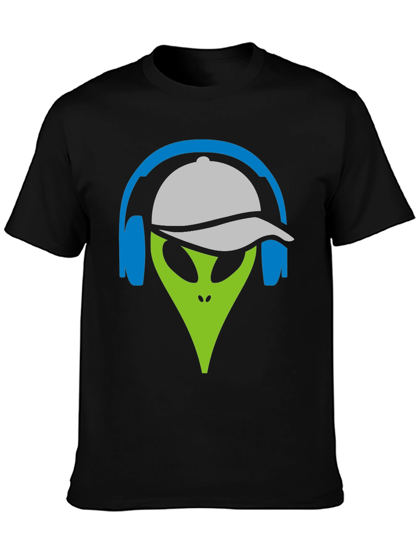 Alien DJ Graphic Tee - Cool Casual Style
