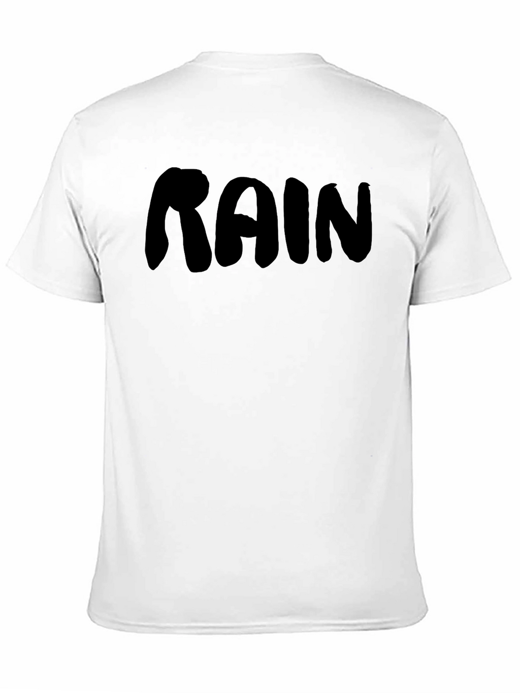 Black RAIN Graphic T-Shirt