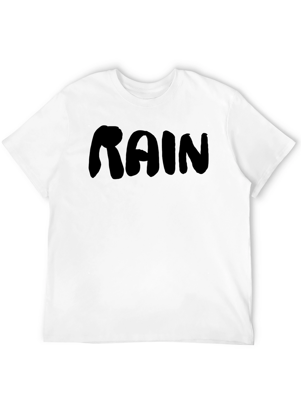 Black RAIN Graphic T-Shirt