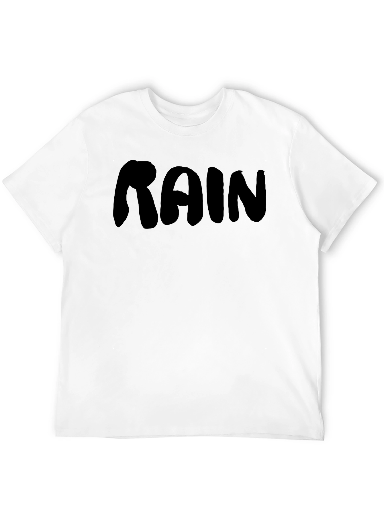 Black RAIN Graphic T-Shirt