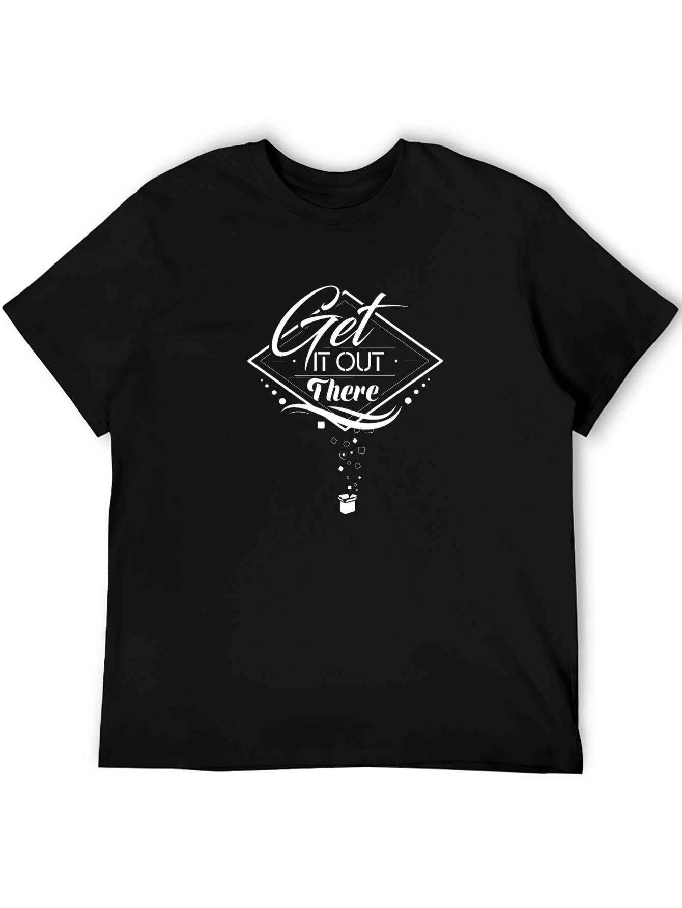 Get It Out There Graphic Tee - Black