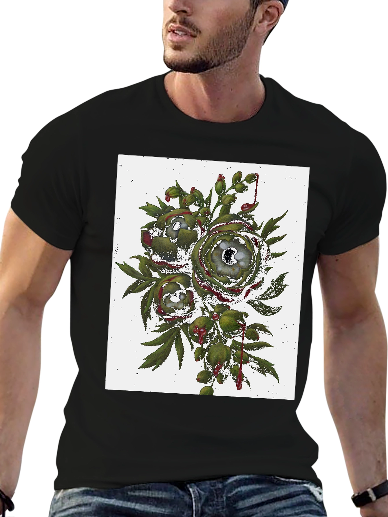 Floral Eye Graphic Tee