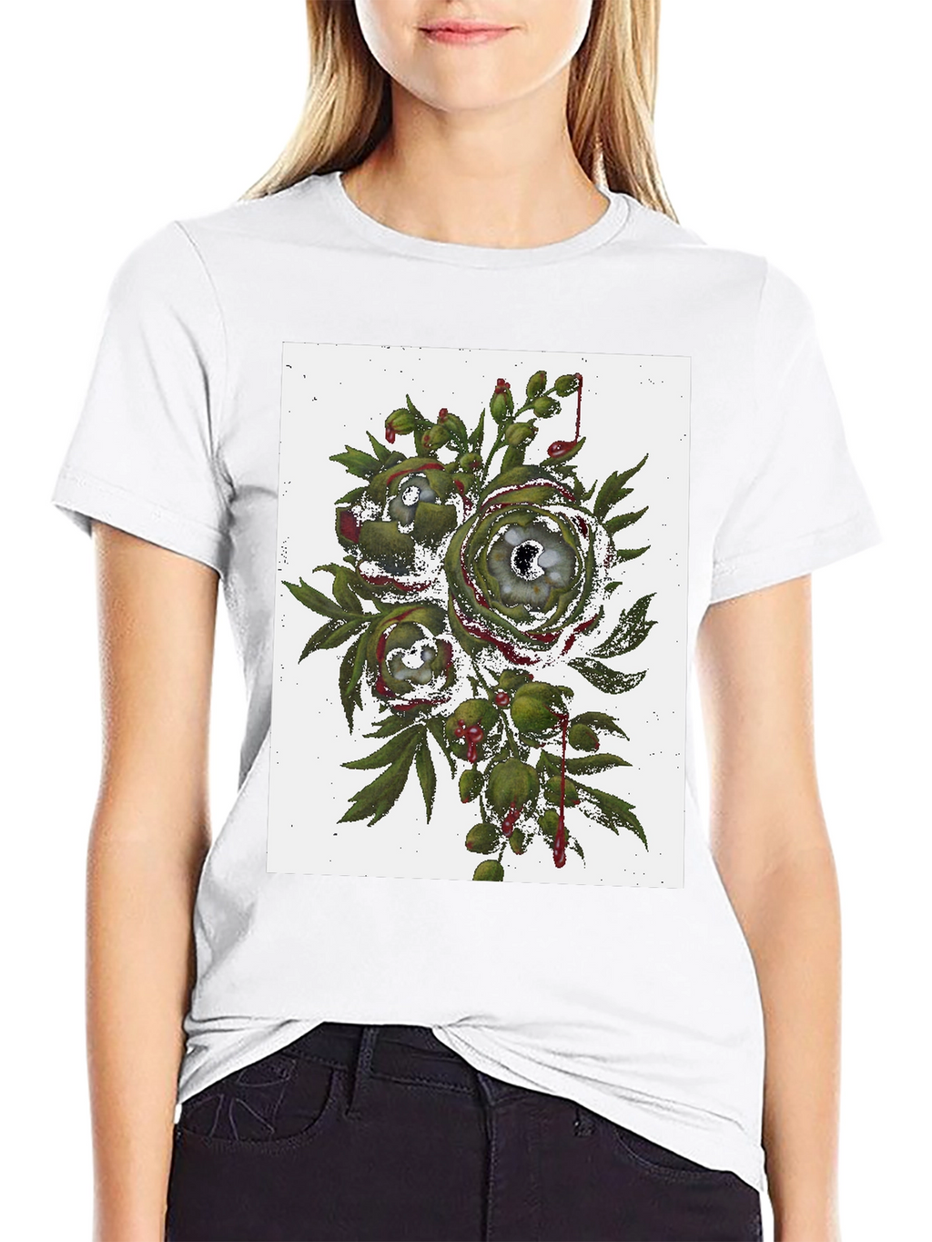 Floral Eye Graphic Tee