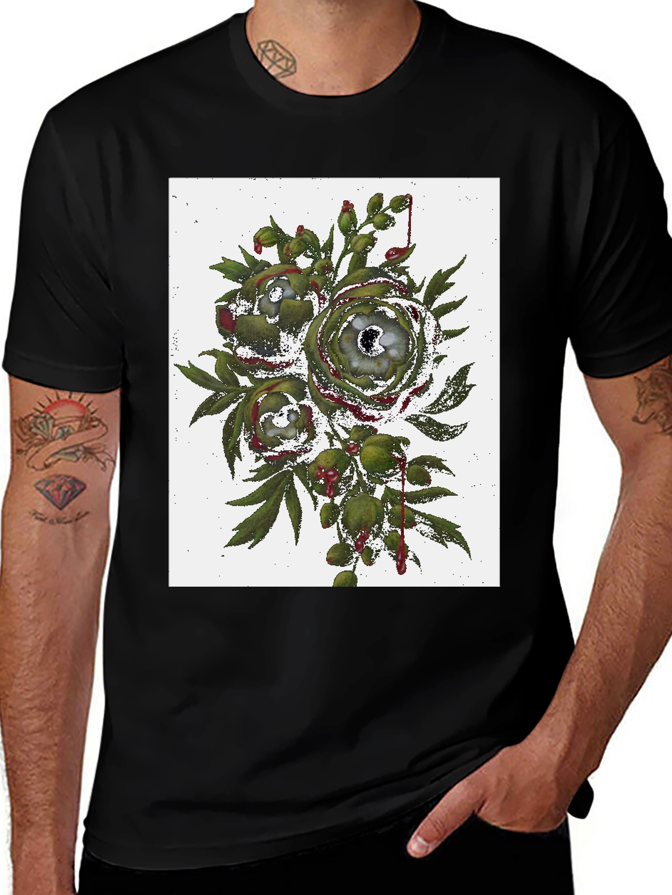 Floral Eye Graphic Tee
