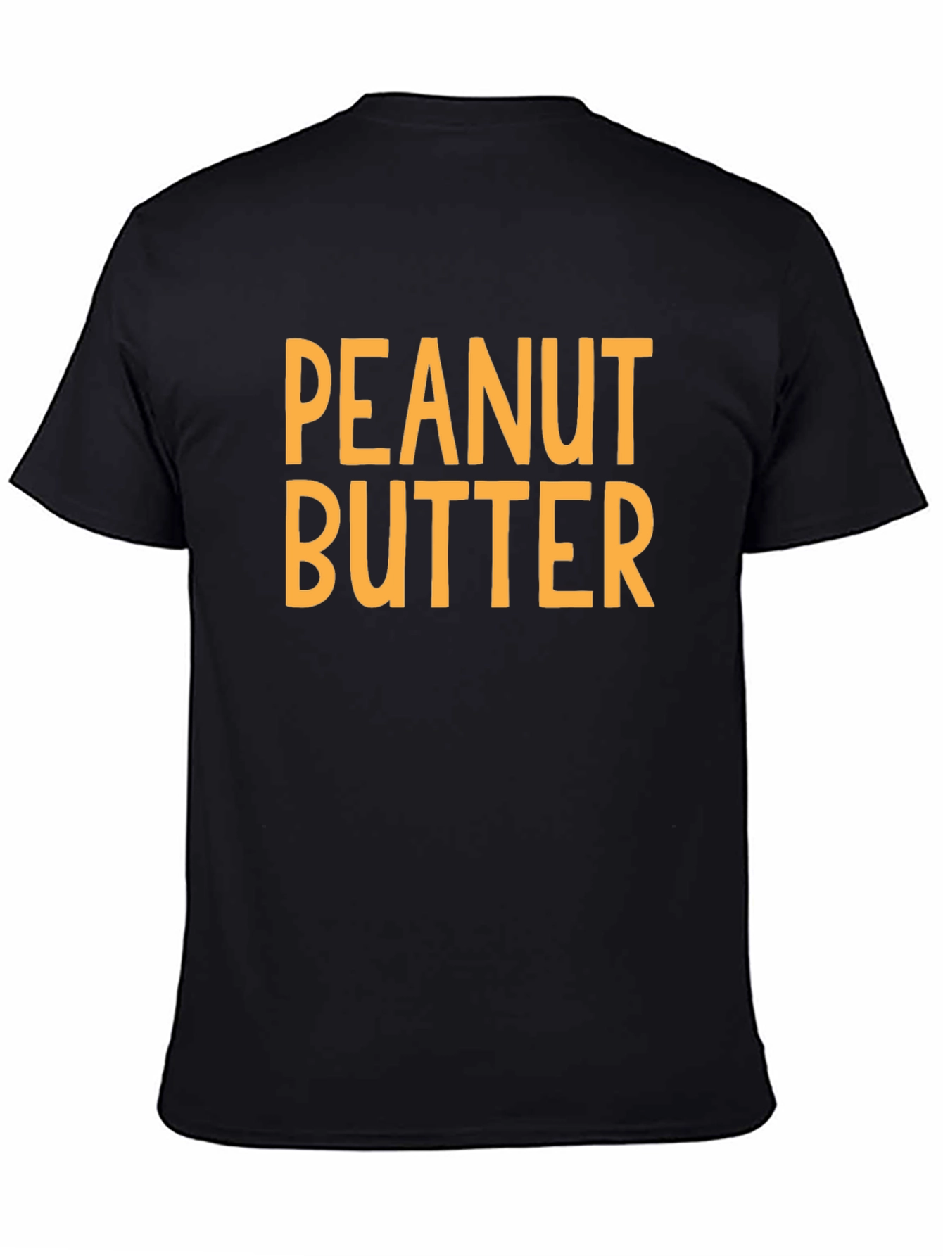 Peanut Butter Graphic T-Shirt - Black