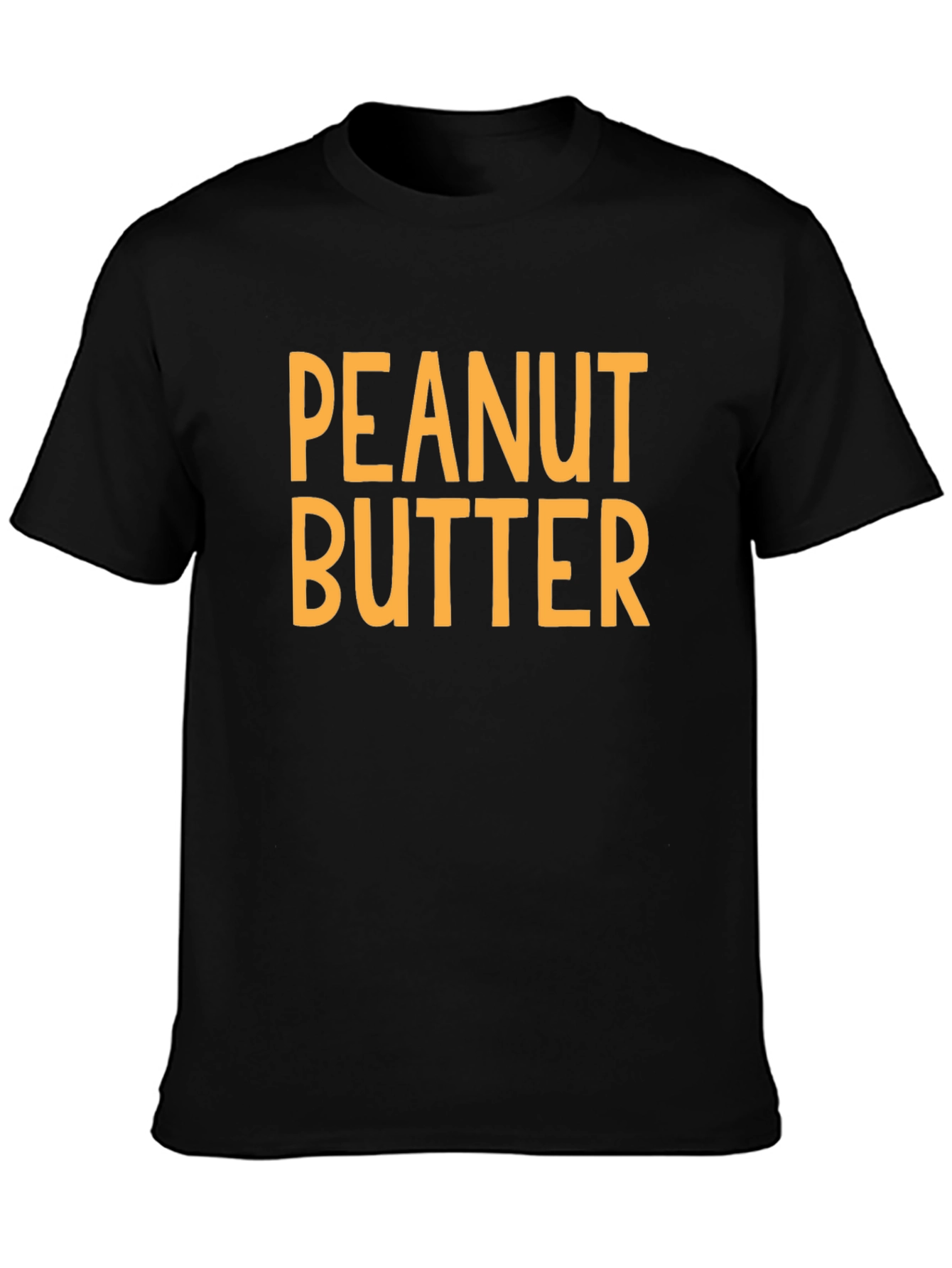 Peanut Butter Graphic T-Shirt - Black