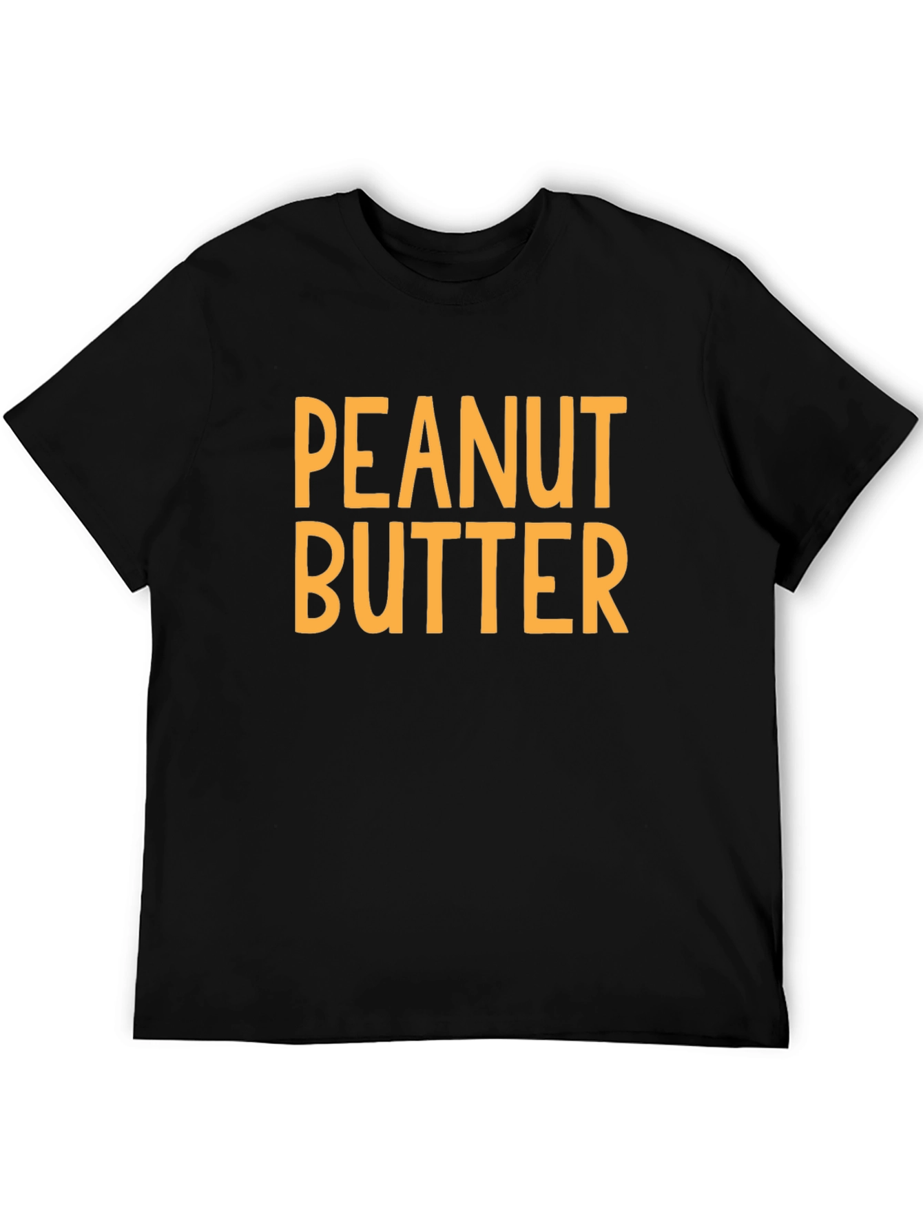 Peanut Butter Graphic T-Shirt - Black