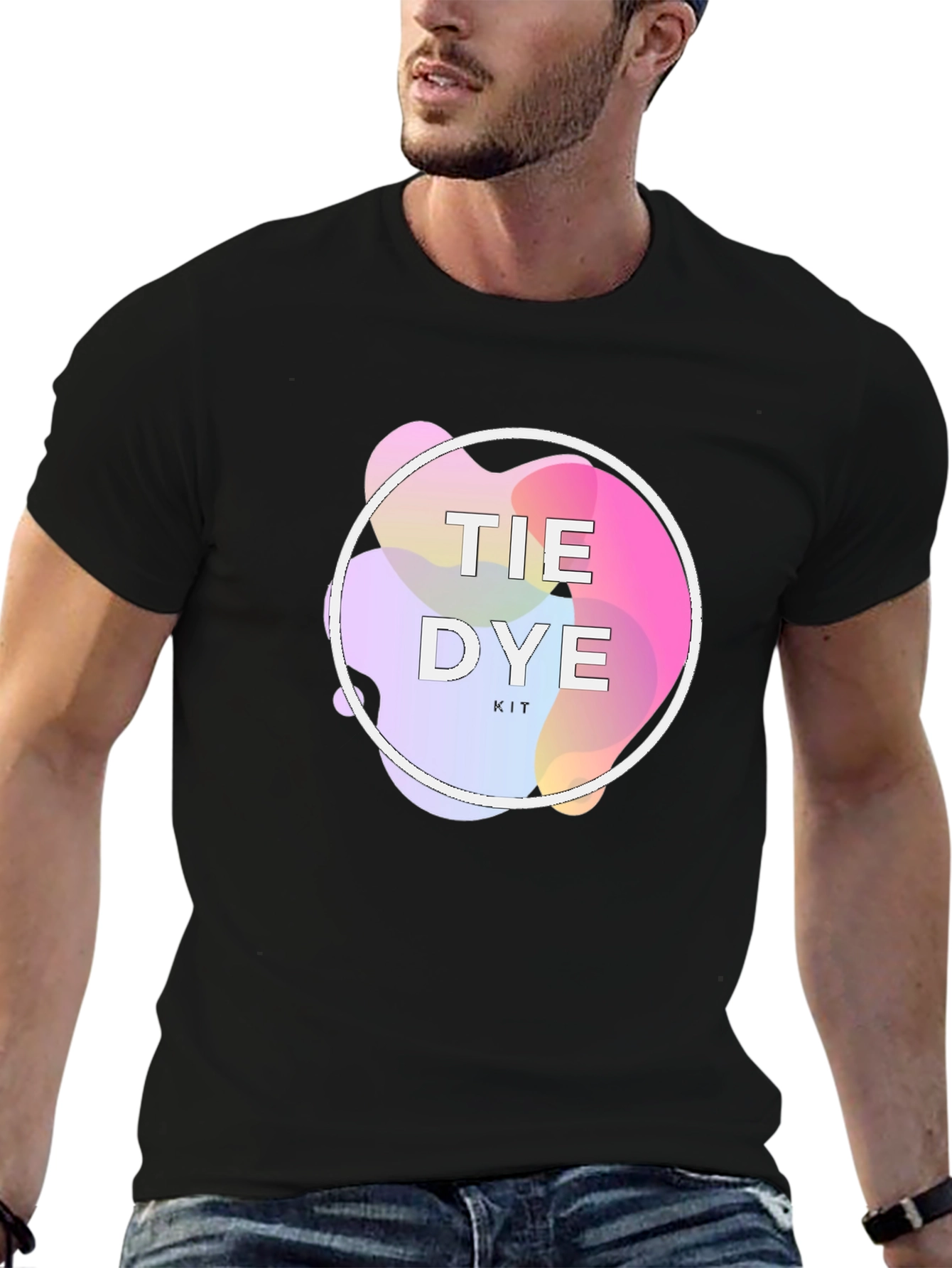 Tie Dye Kit T-Shirt - Trendy Graphic Tee